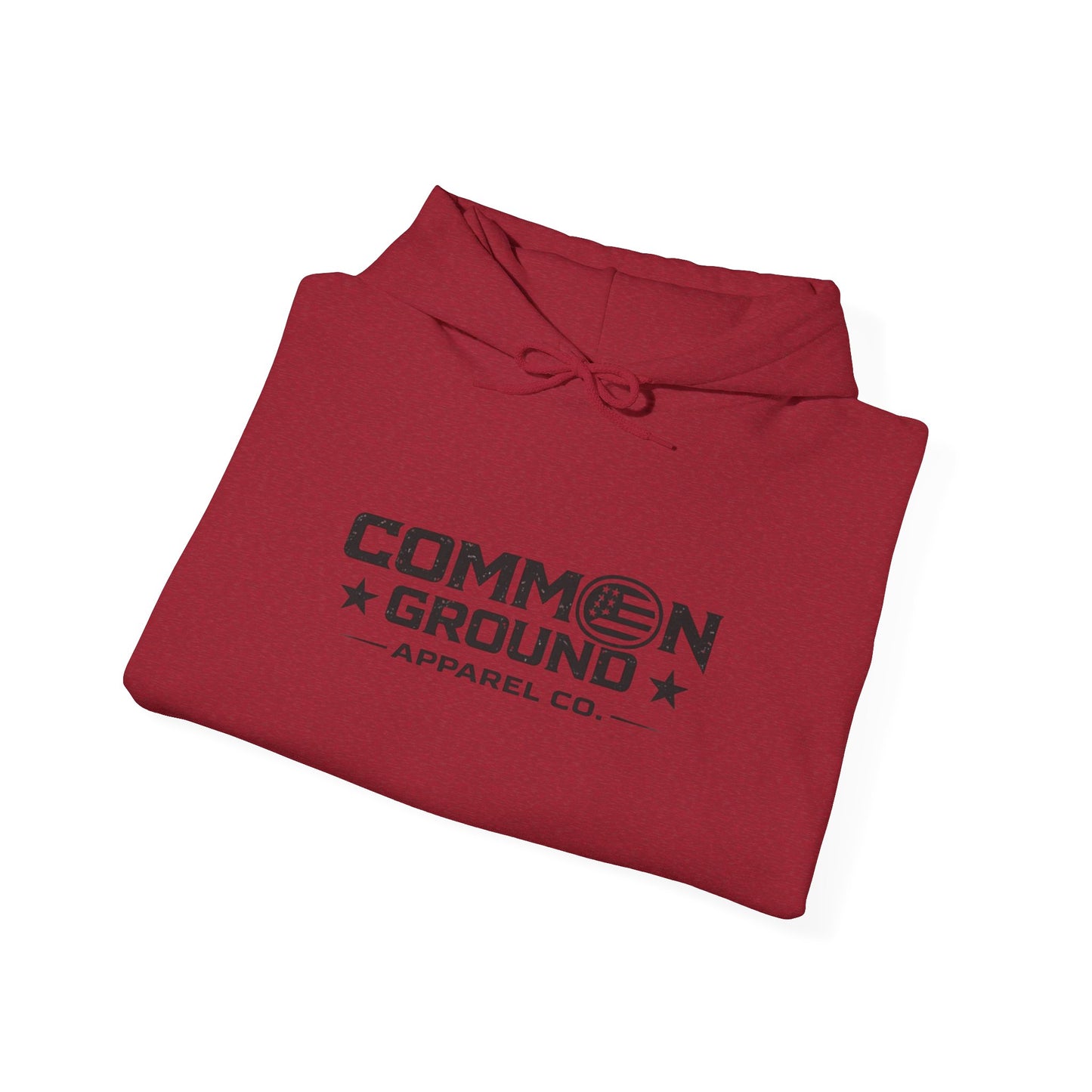 Common Ground Logo Hoodie — Minimal Athletic Streetwear Sweatshirt
