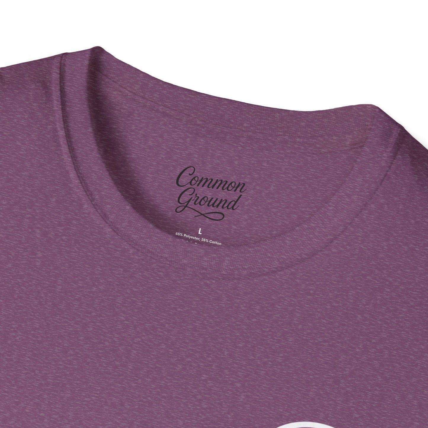 Grace Under Pressure T-Shirt — Minimal American Flag Chest Logo