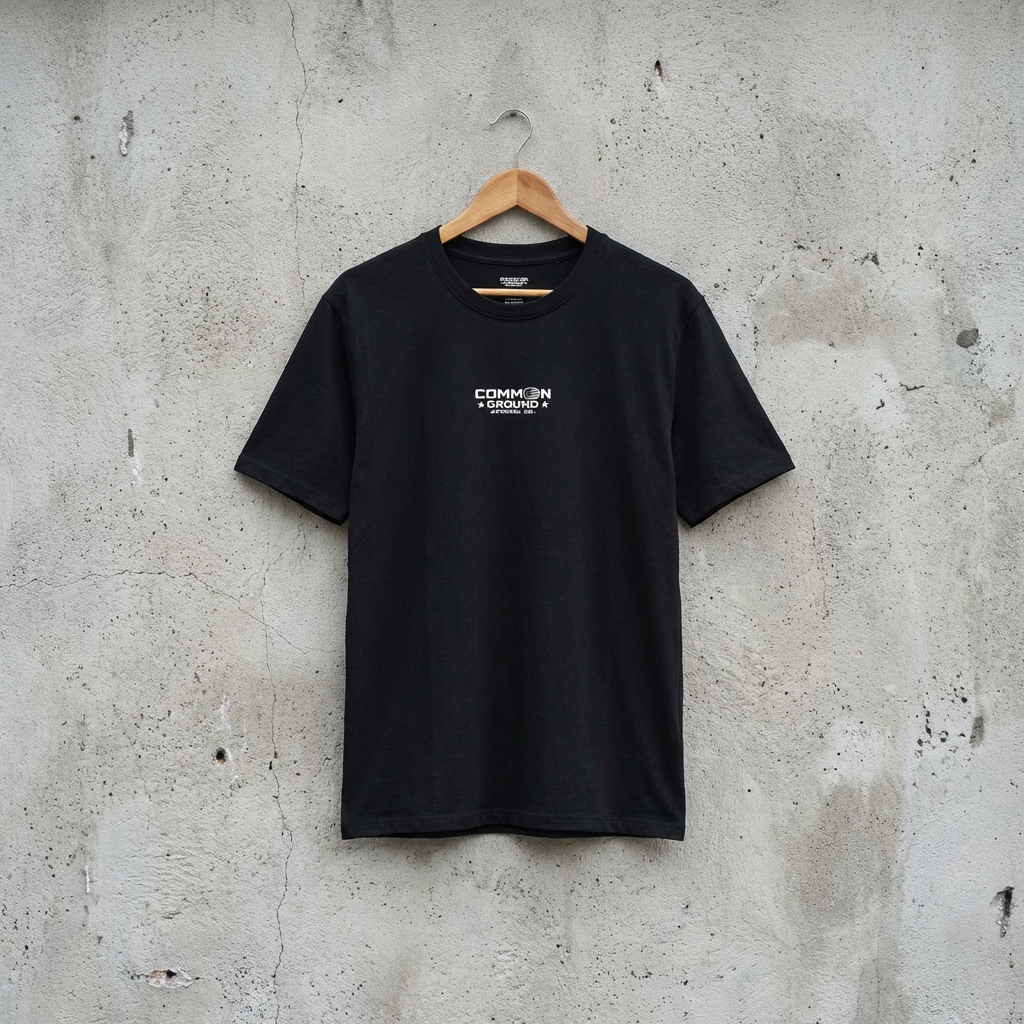 Common Ground Minimalist Graphic T-Shirt