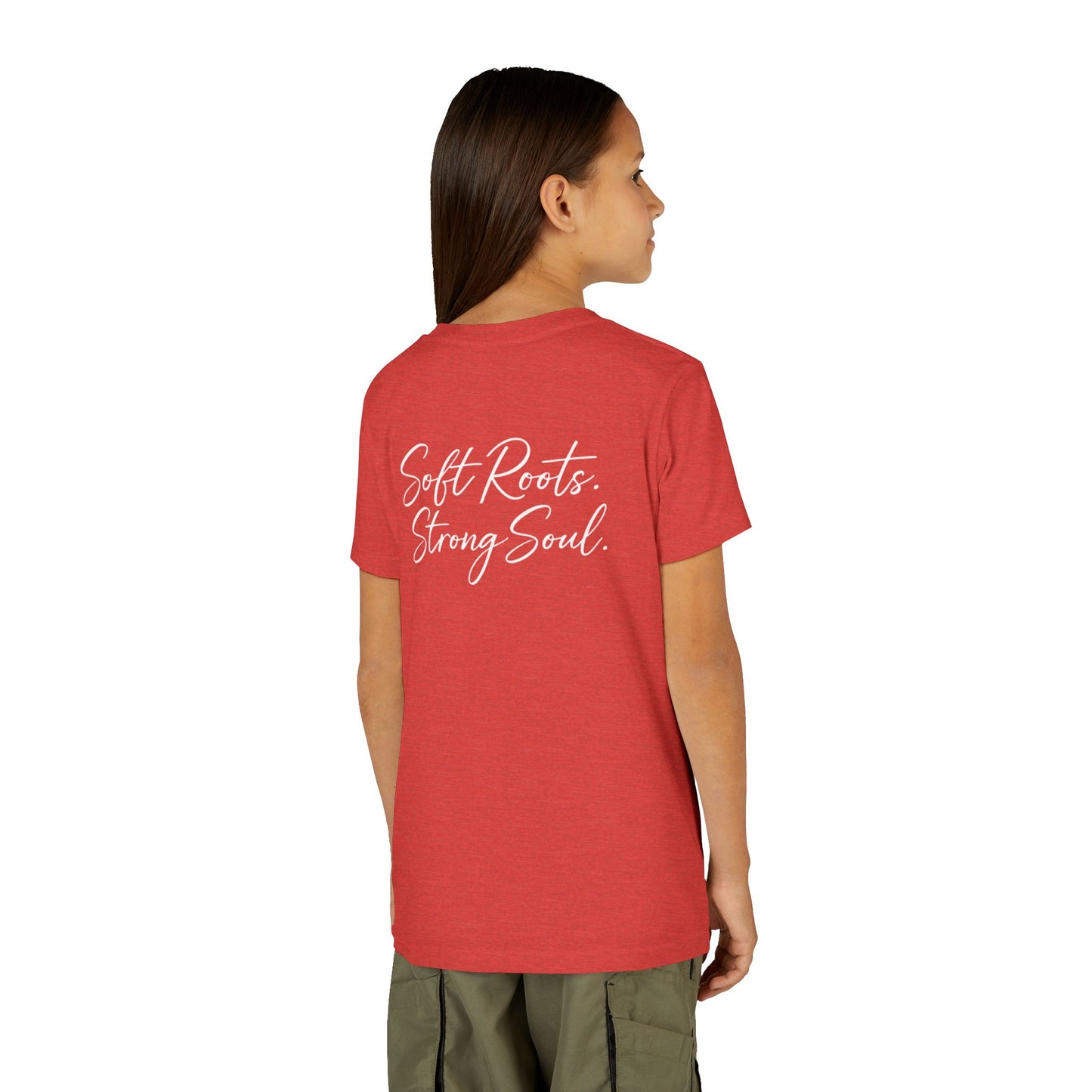 Soft Roots Strong Soul Youth Tee — Inspirational Kids T-Shirt