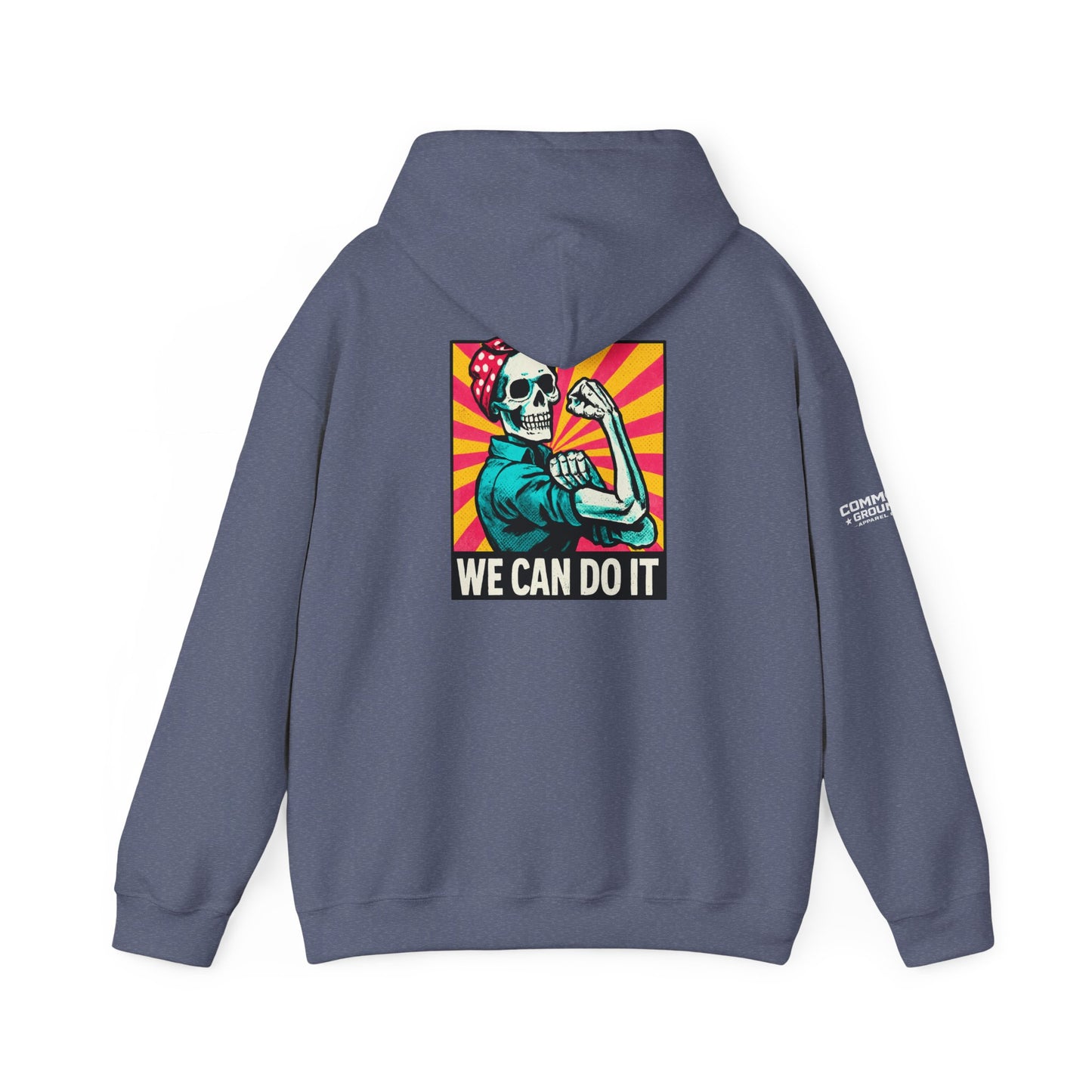 Skull Rosie 'We Can Do It' Hoodie