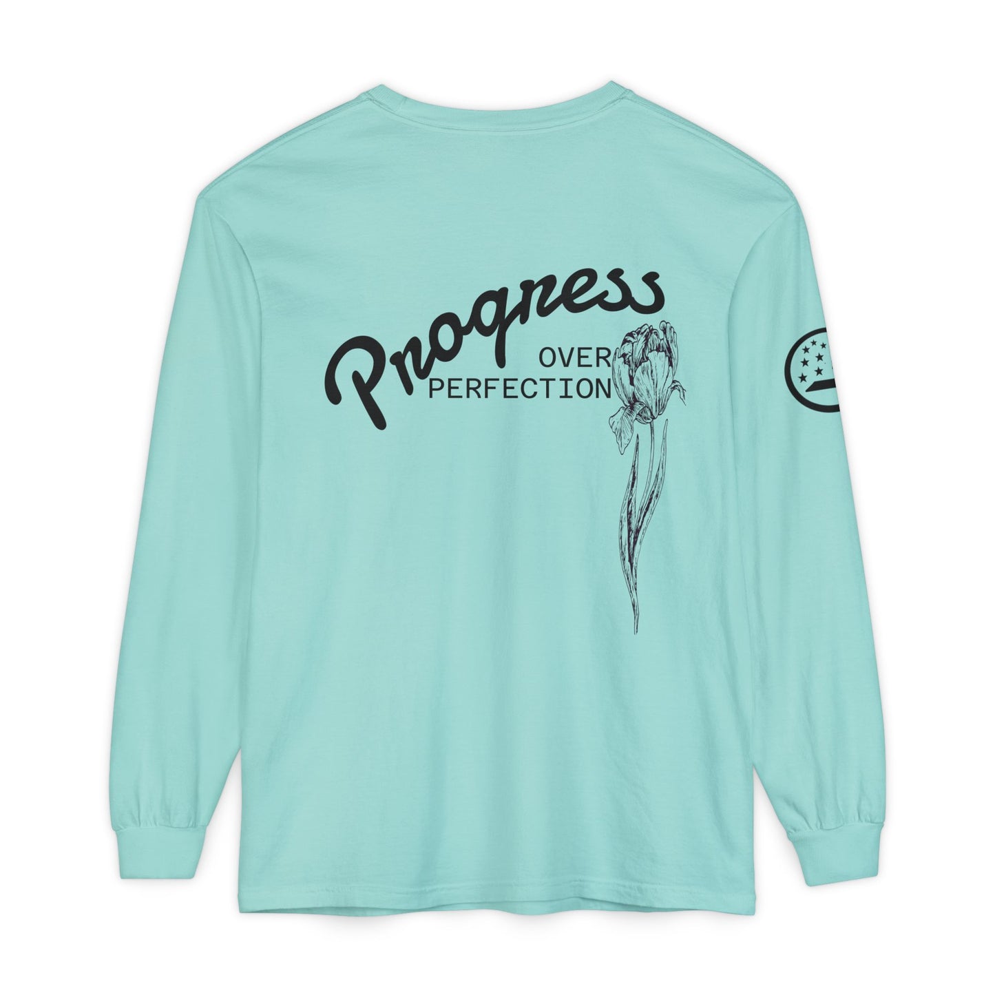 Progress Over Perfection Long Sleeve T‑Shirt