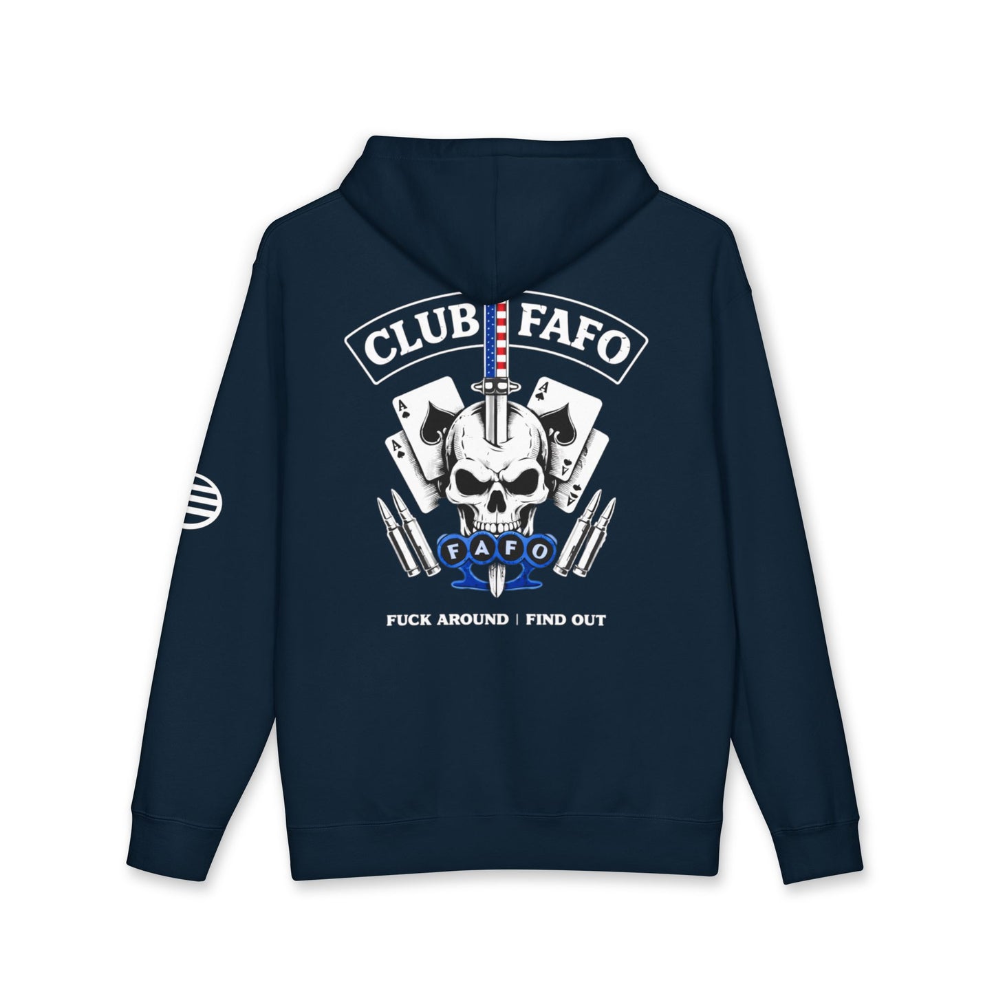 Club FAFO Skull Hoodie — "Fuck Around Find Out" Tactical Pullover