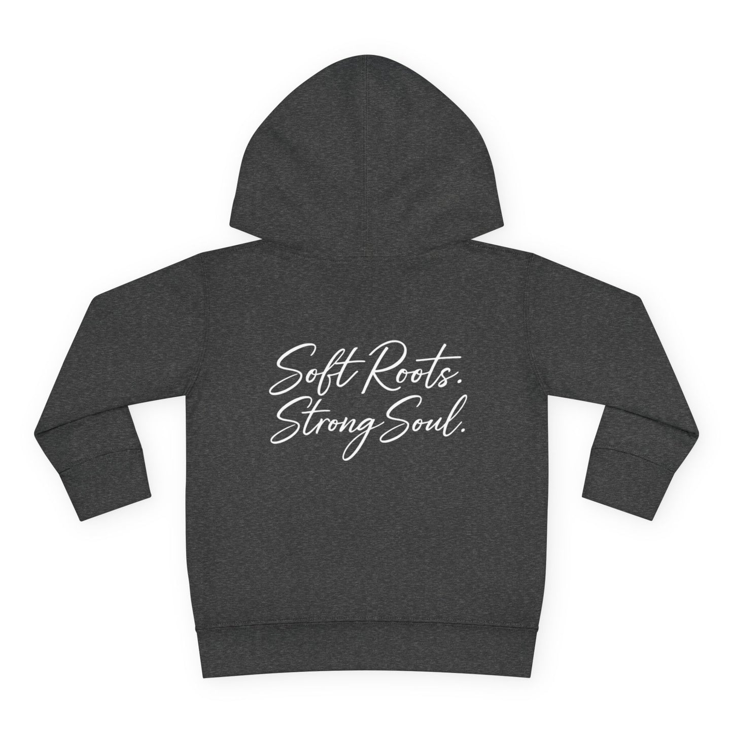 Toddler Hoodie - "Roots" Pullover Fleece | Soft Roots, Strong Soul Kids Sweatshirt