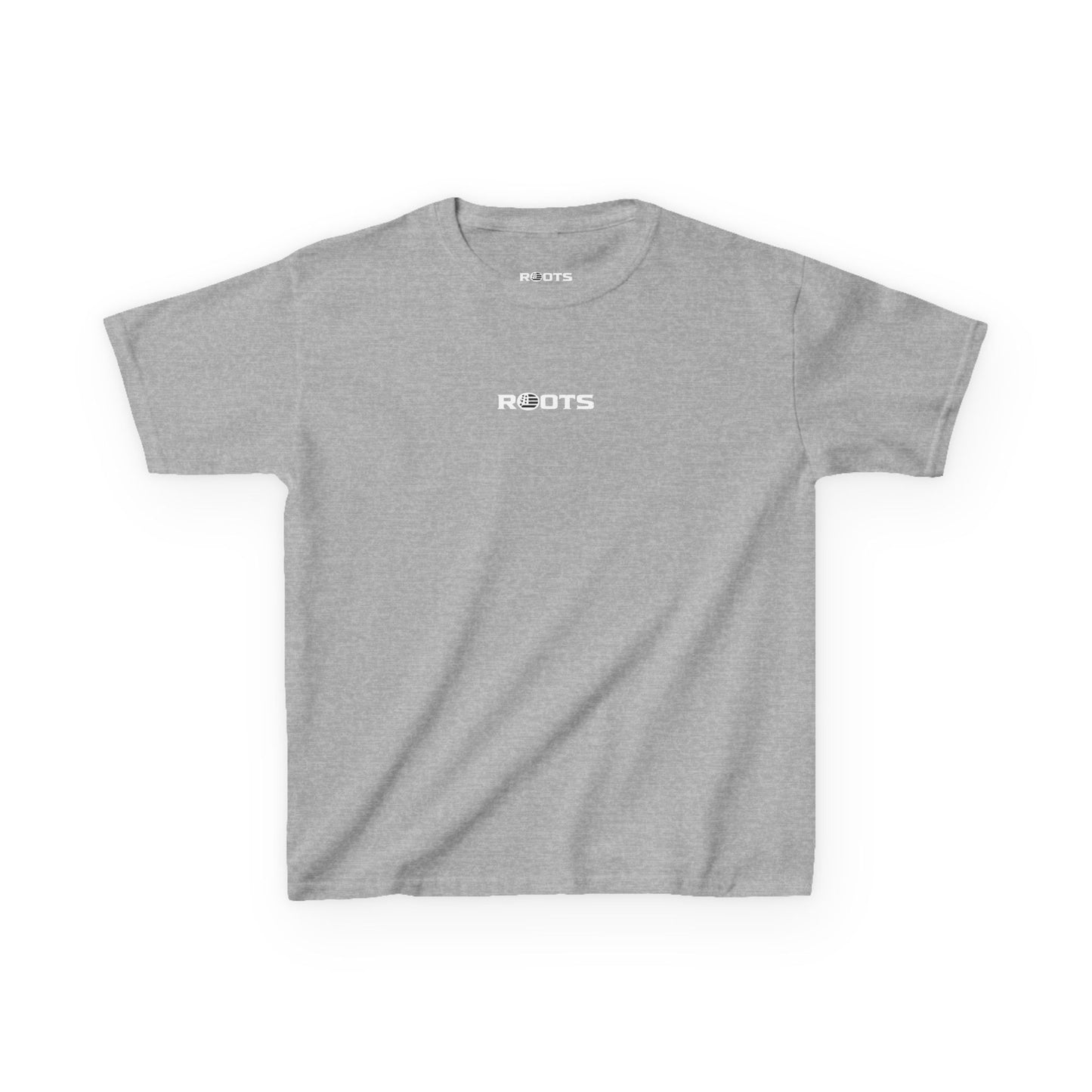 Kids T‑Shirt — "Rooted with Grace" Faith Tee (Black)