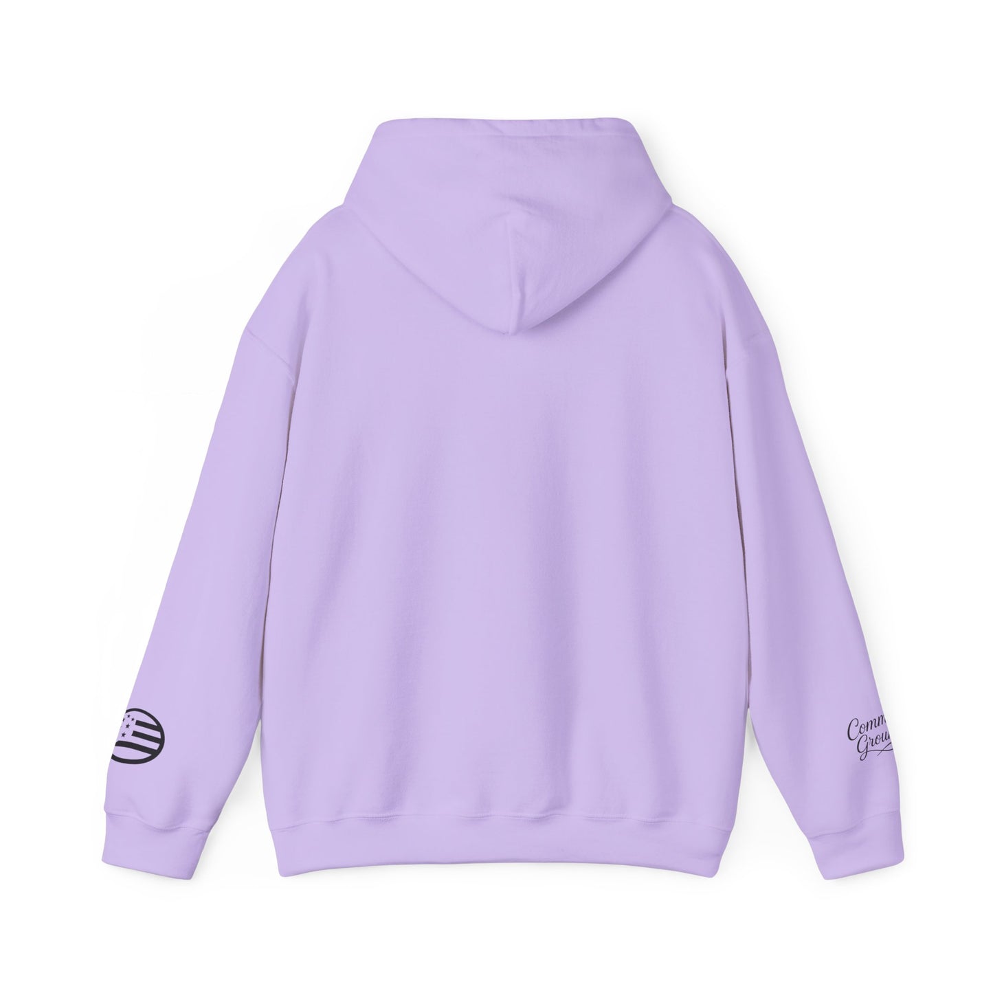 Freedom Logo Hoodie — Minimal Patriotic Graphic Pullover