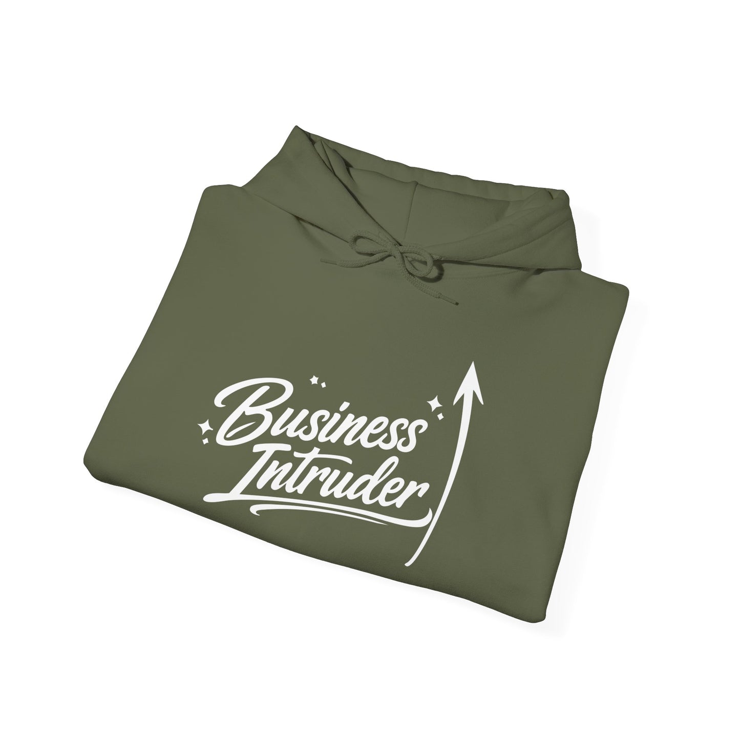 Business Intruder Hoodie — Motivational Entrepreneur Graphic Pullover