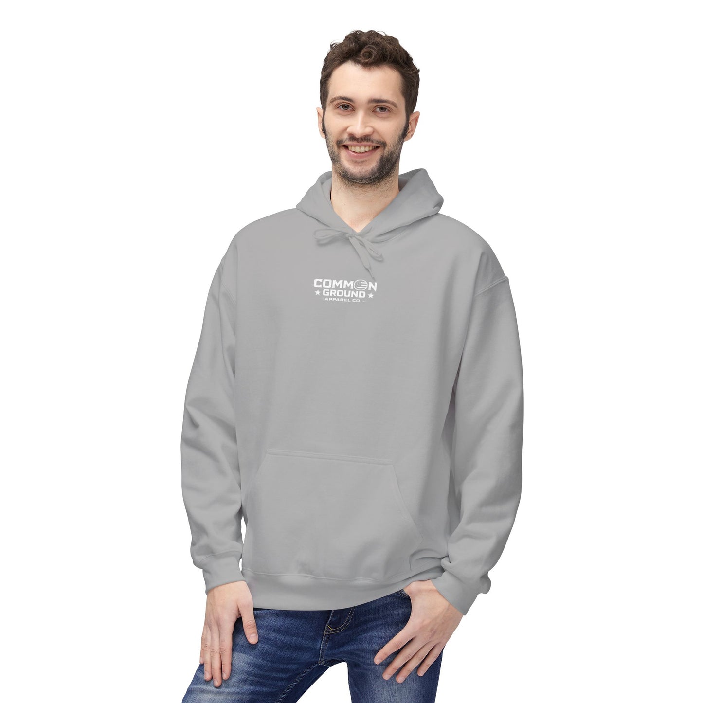 Action > Words Hoodie — Minimal Motivational Pullover