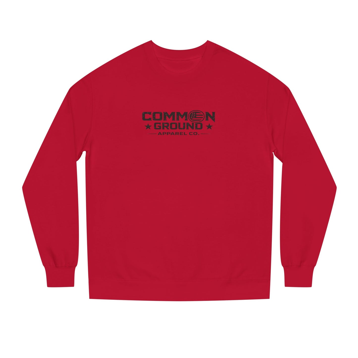 Common Ground Crewneck Sweatshirt – Minimal Logo Pullover