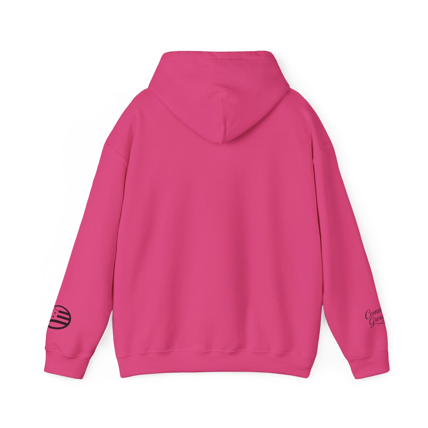 Freedom Logo Hoodie — Minimal Patriotic Graphic Pullover
