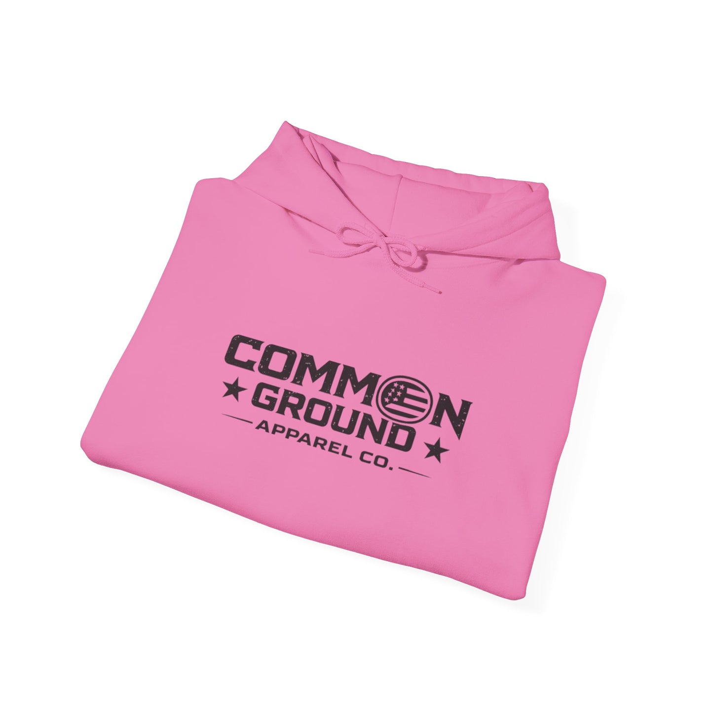Common Ground Logo Hoodie — Minimal Athletic Streetwear Sweatshirt