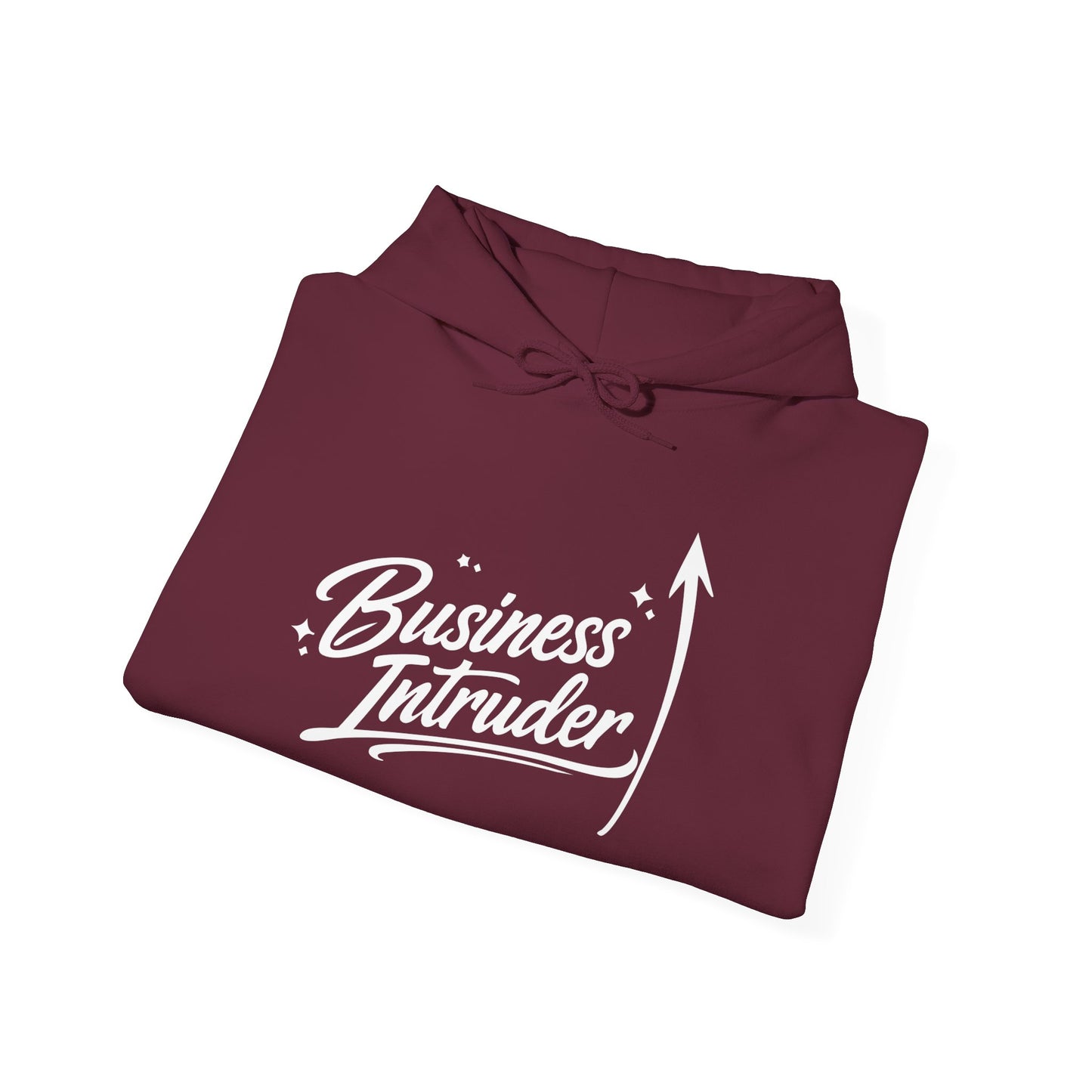 Business Intruder Hoodie — Motivational Entrepreneur Graphic Pullover