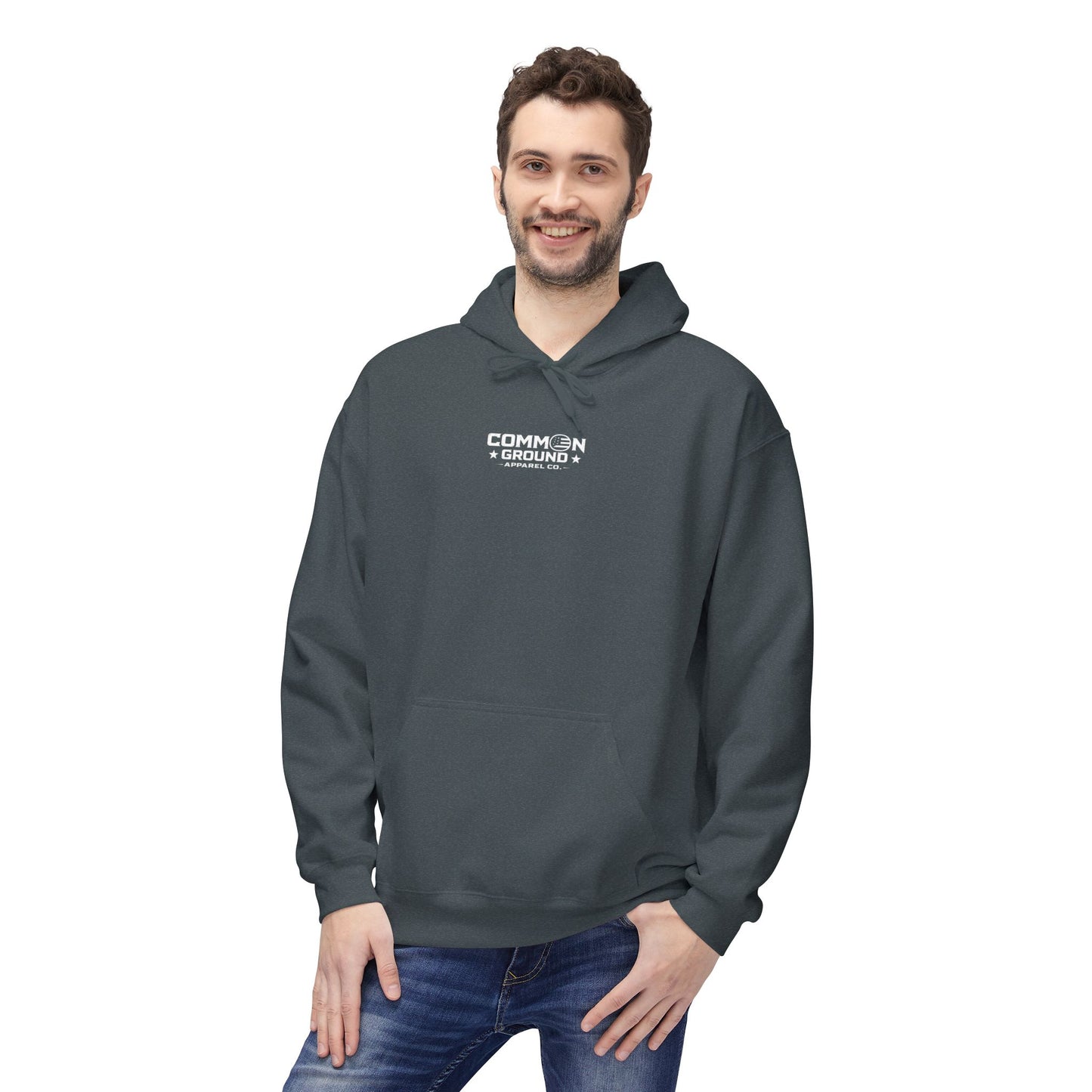 Action > Words Hoodie — Minimal Motivational Pullover