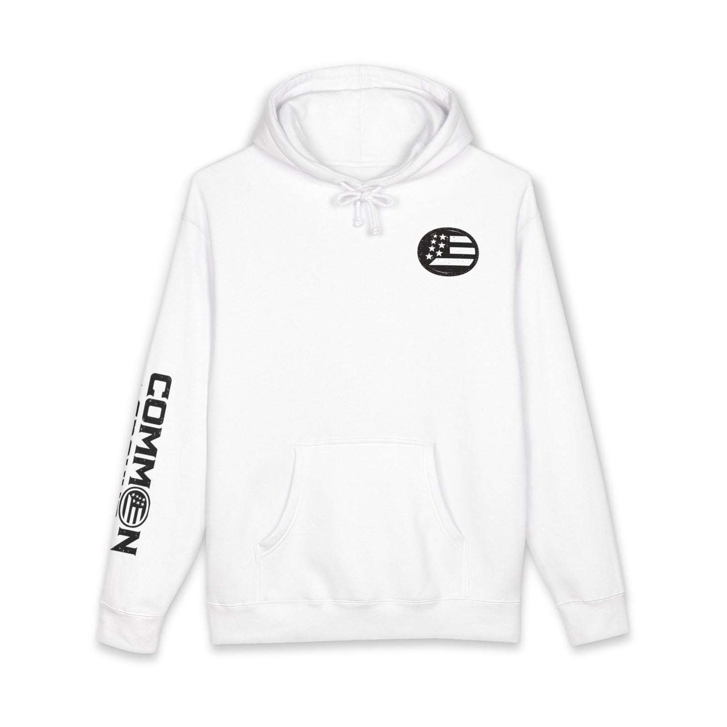 Callused By Life Hoodie — Tough Graphic Pullover with Sleeve Logos