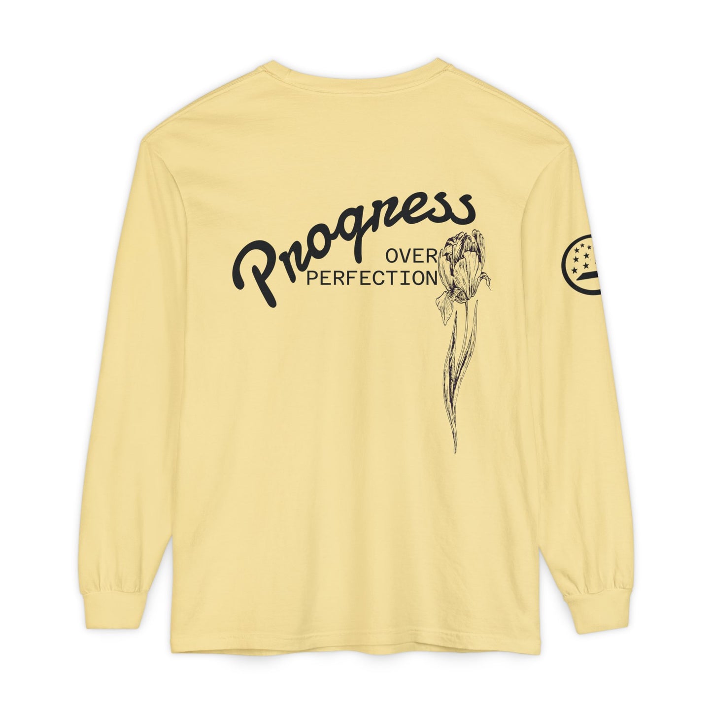 Progress Over Perfection Long Sleeve T‑Shirt