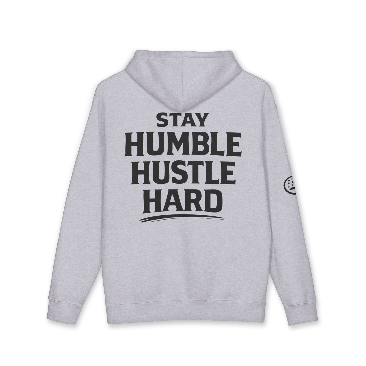 Stay Humble Hustle Hard Hoodie — Motivational Graphic Pullover