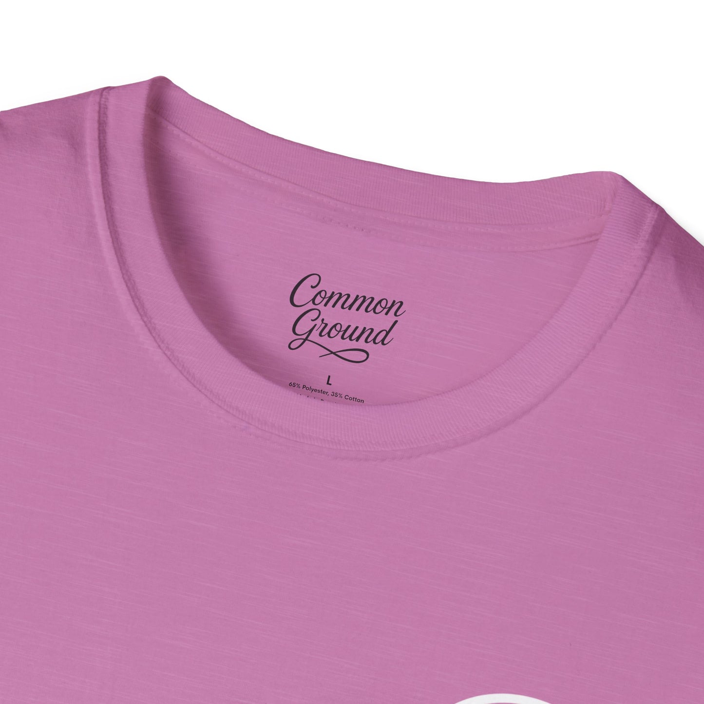 Grace Under Pressure T-Shirt — Minimal American Flag Chest Logo
