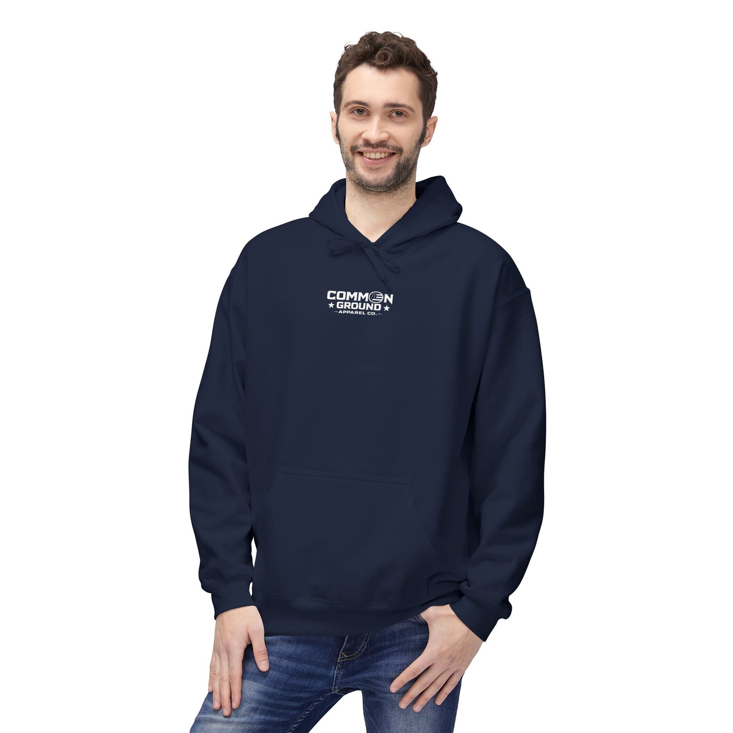 Action > Words Hoodie — Minimal Motivational Pullover