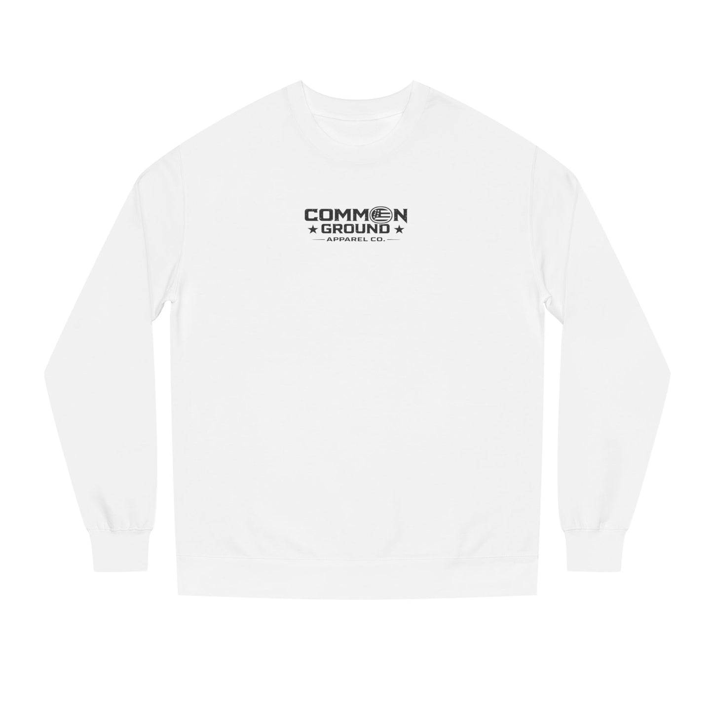Common Ground Crewneck Sweatshirt — Minimal Logo Pullover