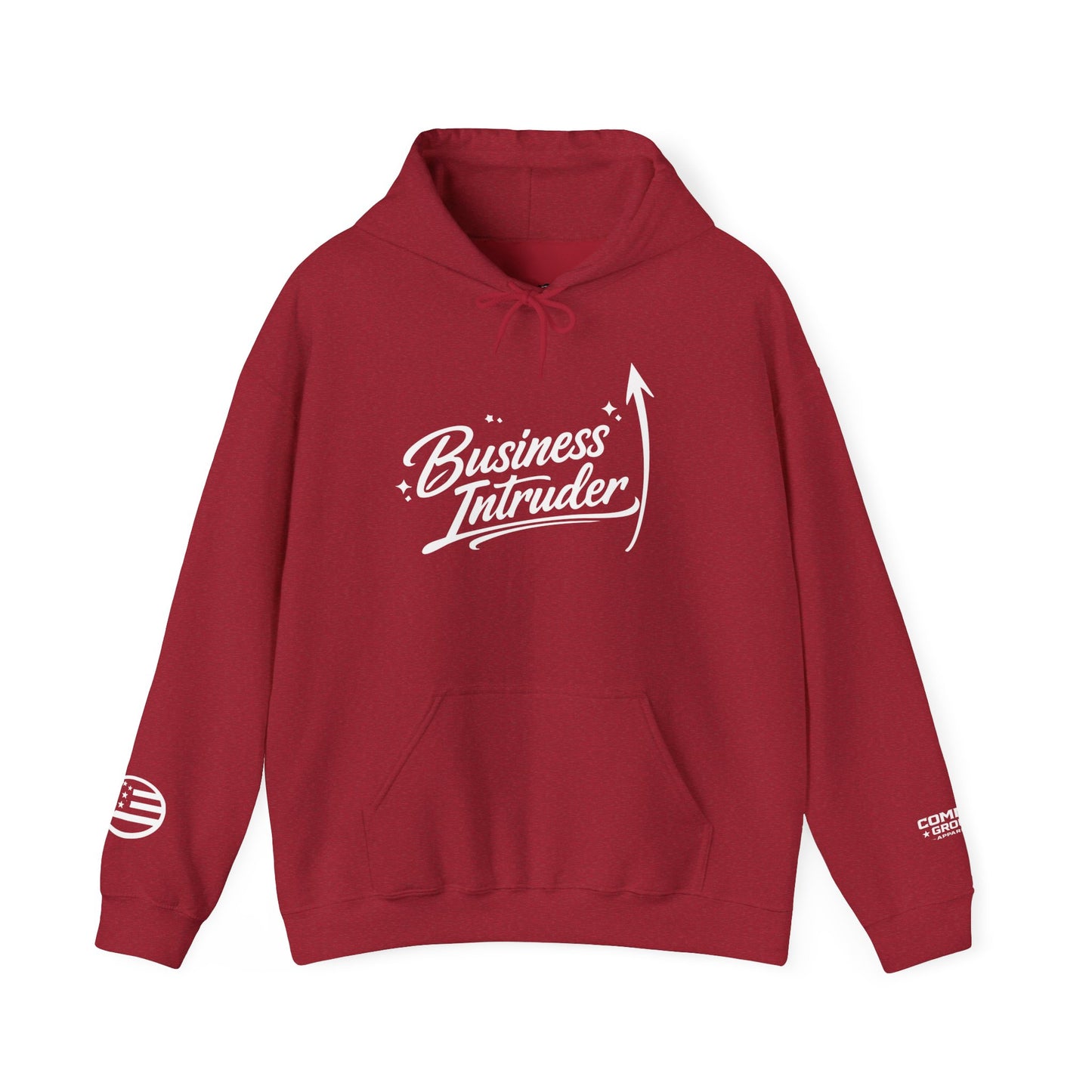 Business Intruder Hoodie — Motivational Entrepreneur Graphic Pullover