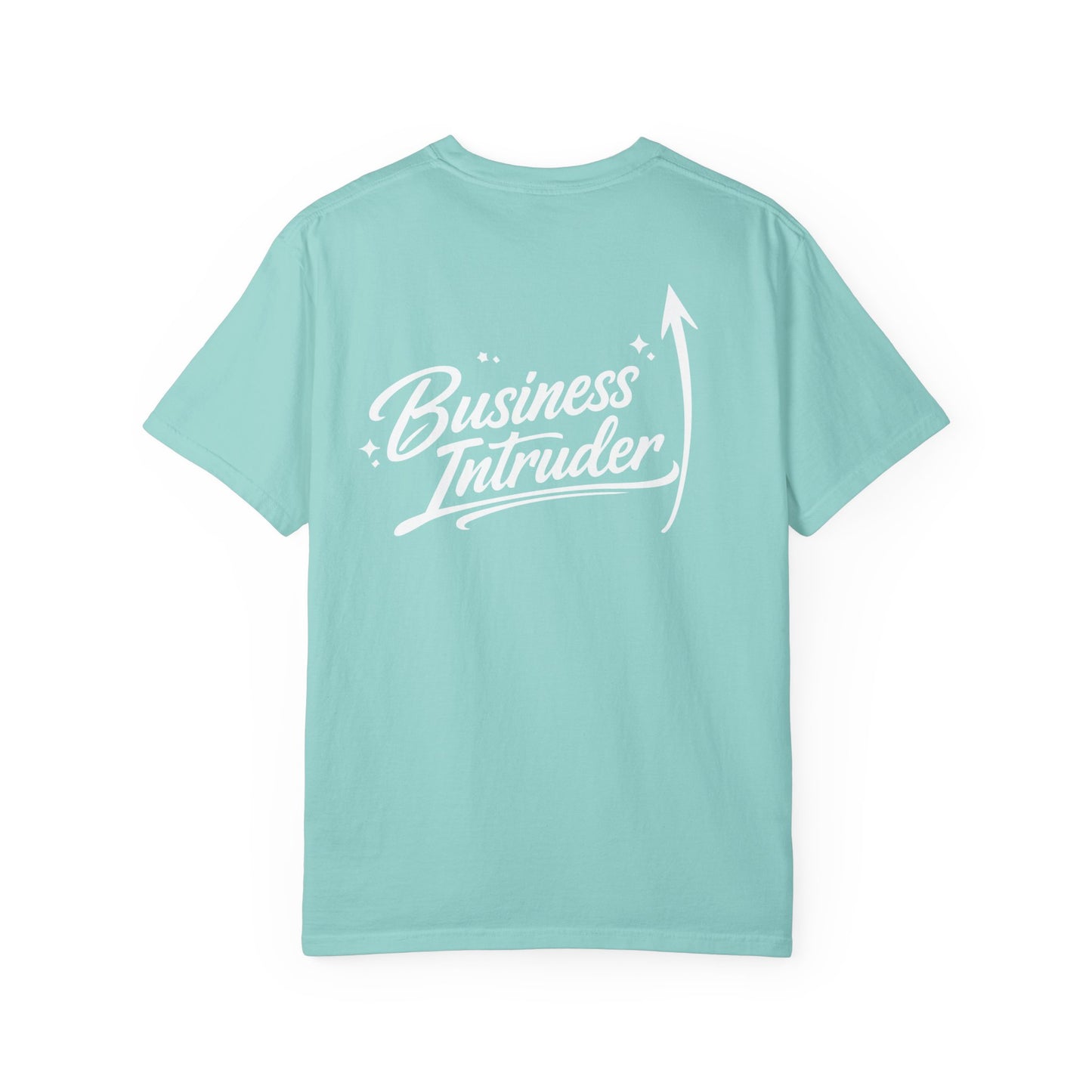Business Intruder T-Shirt — Retro Script Logo Tee