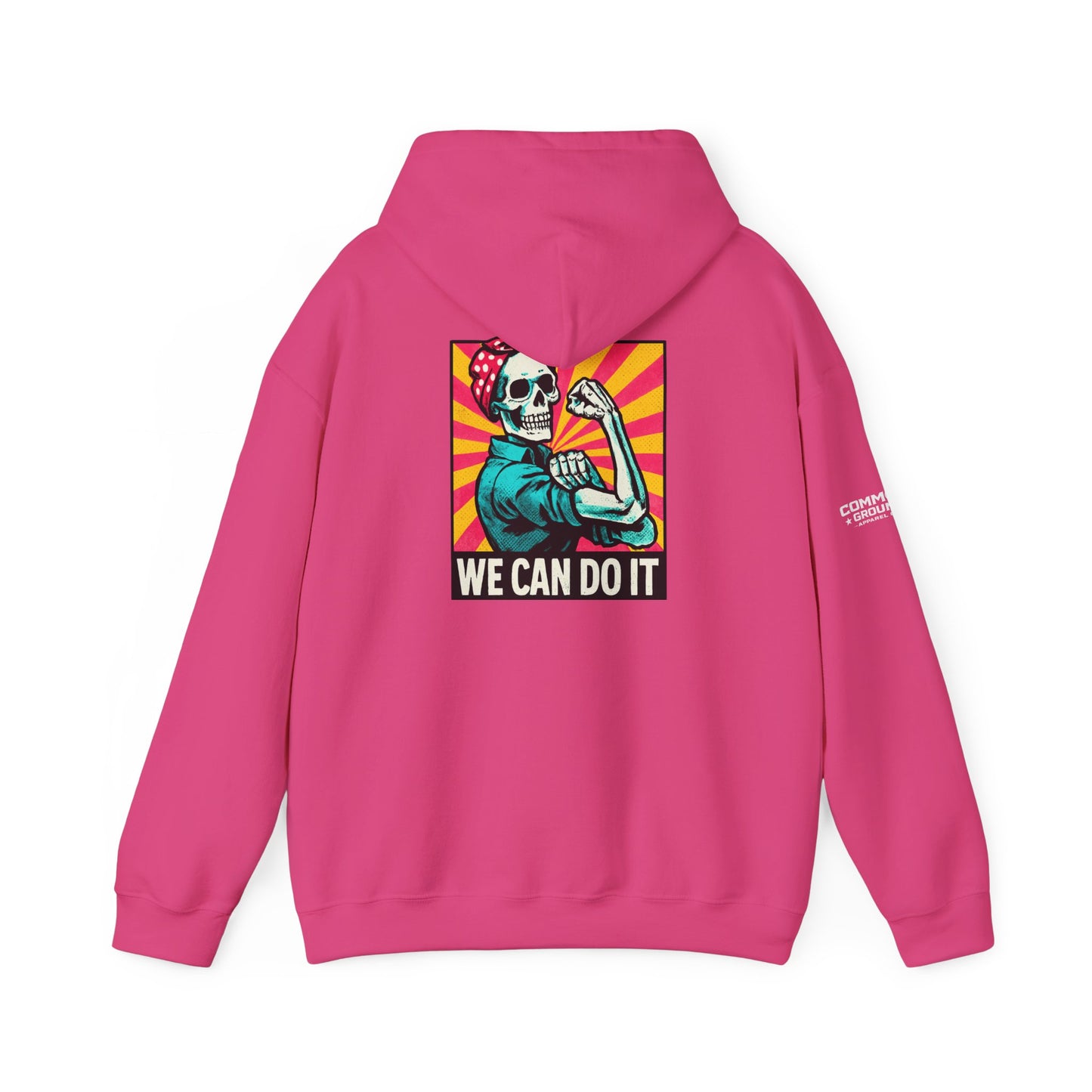 Skull Rosie 'We Can Do It' Hoodie