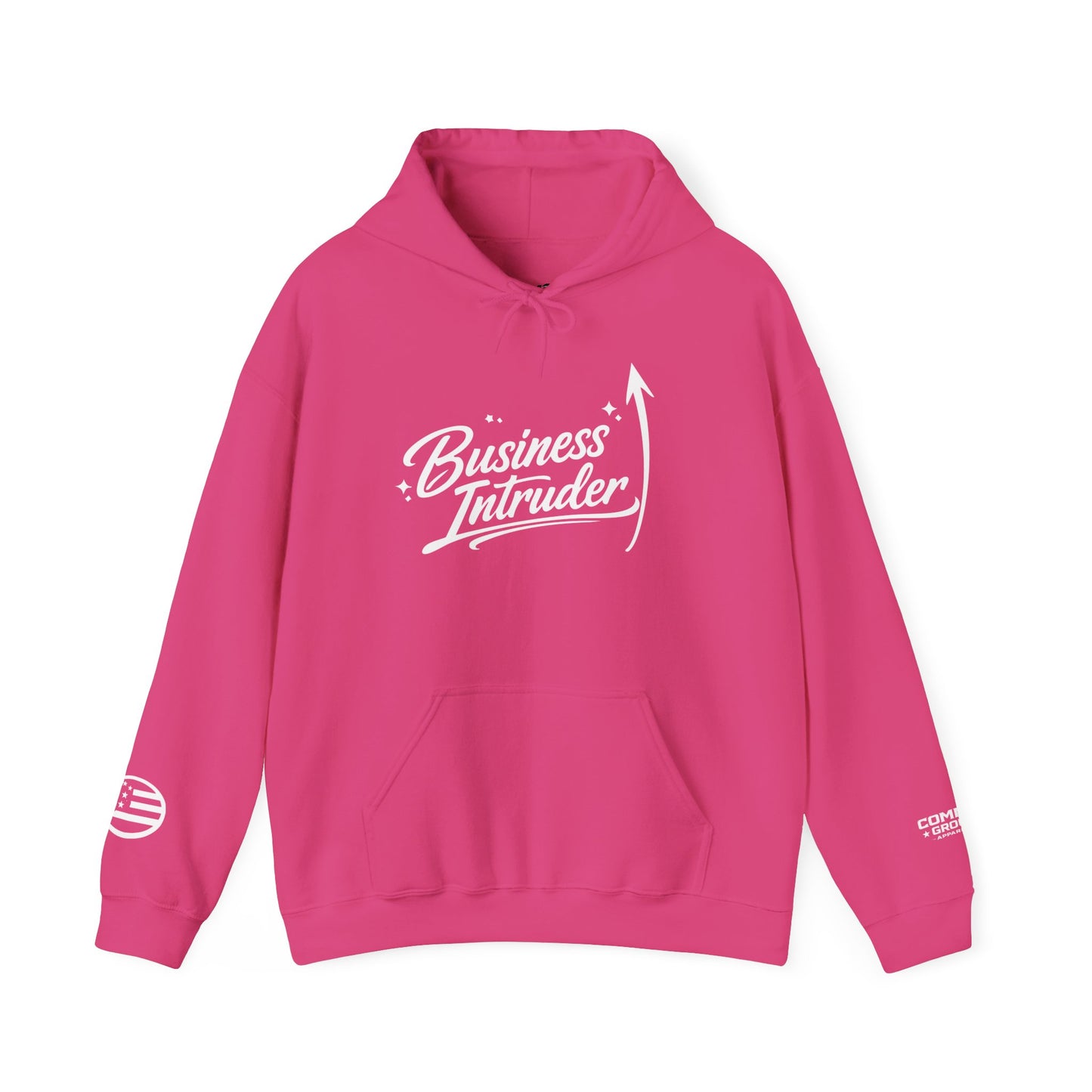 Business Intruder Hoodie — Motivational Entrepreneur Graphic Pullover