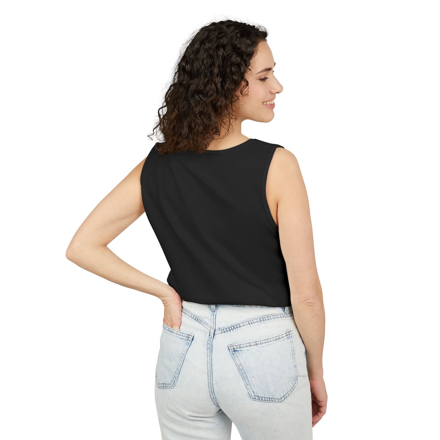 Unshakeable Graphic Tank Top — Script Logo Summer Muscle Tee