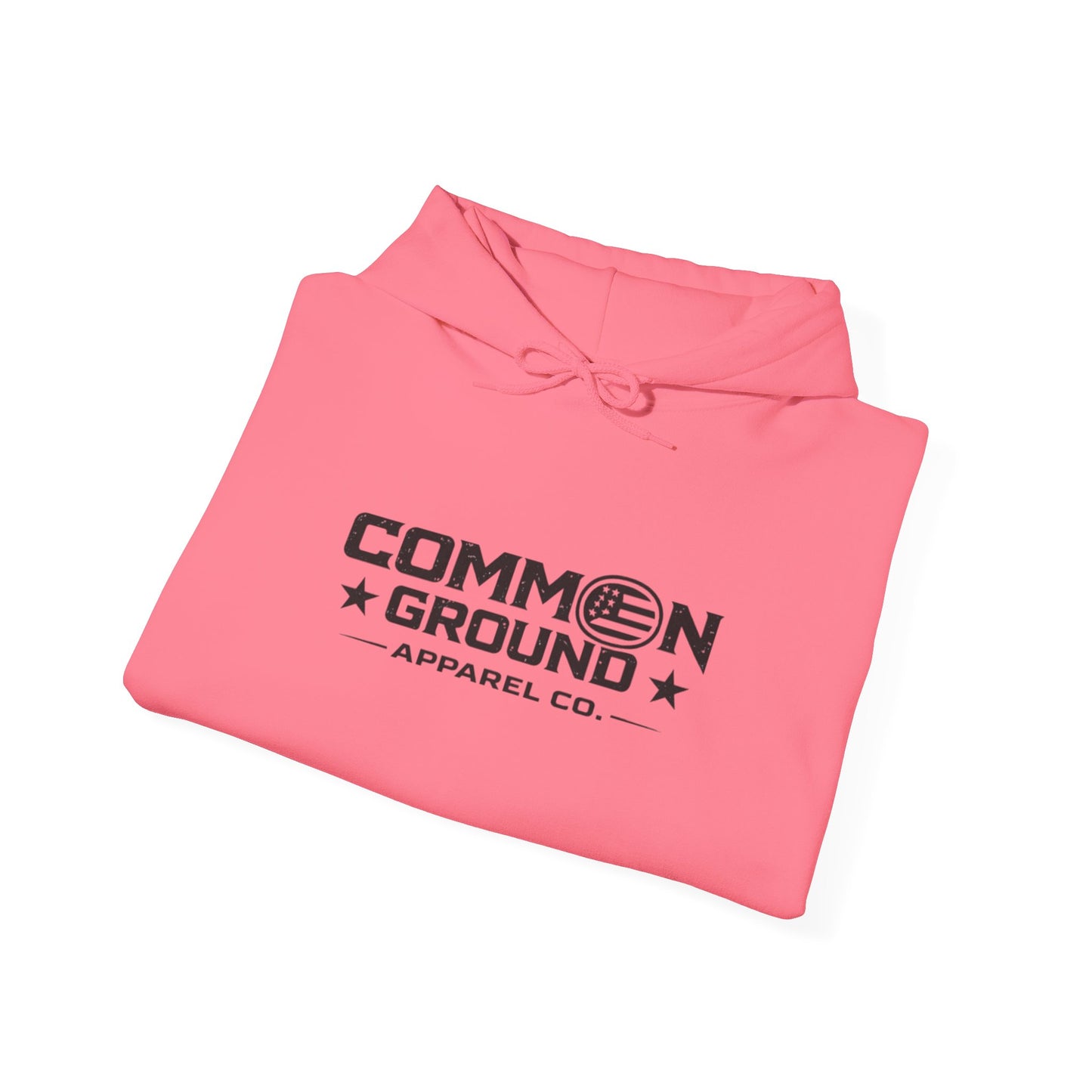 Common Ground Logo Hoodie — Minimal Athletic Streetwear Sweatshirt