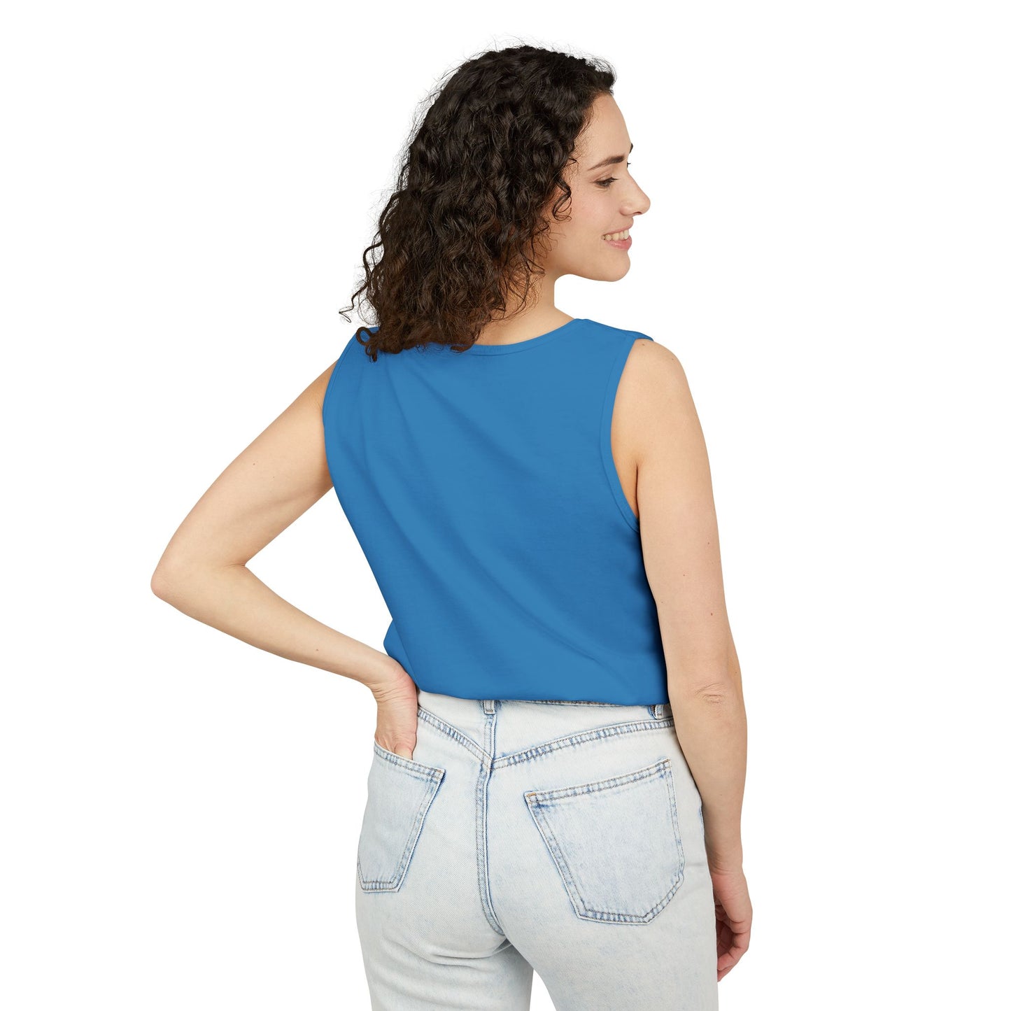 Unshakeable Graphic Tank Top — Script Logo Summer Muscle Tee