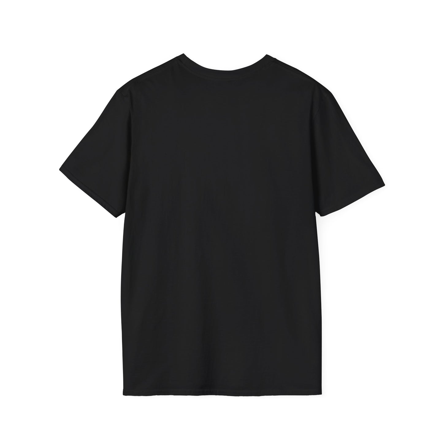 Graphic T-Shirt — Small Yellow Circular Logo Chest Print