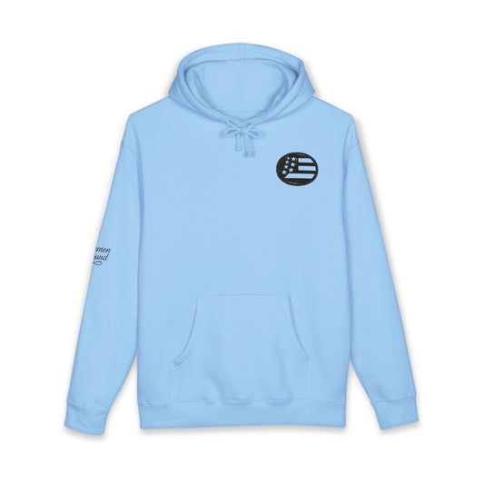 Send It Hoodie — 'No Victory Without Sacrifice' Skeleton Shaka Pullover