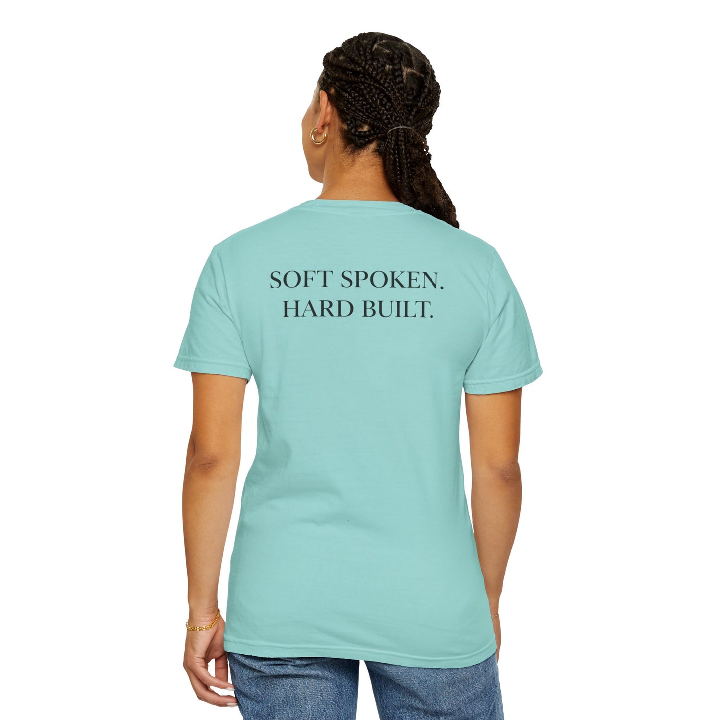 Common Ground 'Soft Spoken. Hard Built.' T-Shirt