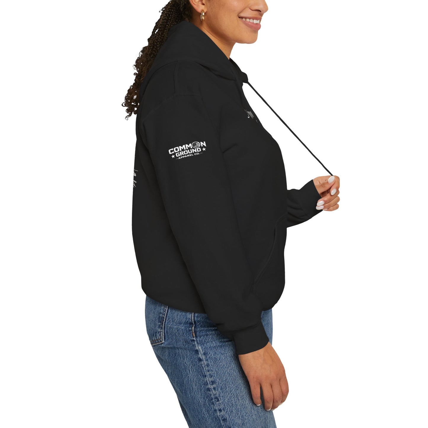 Momma Hoodie — Sentimental Mother's Day Pullover with Script & Roots Design