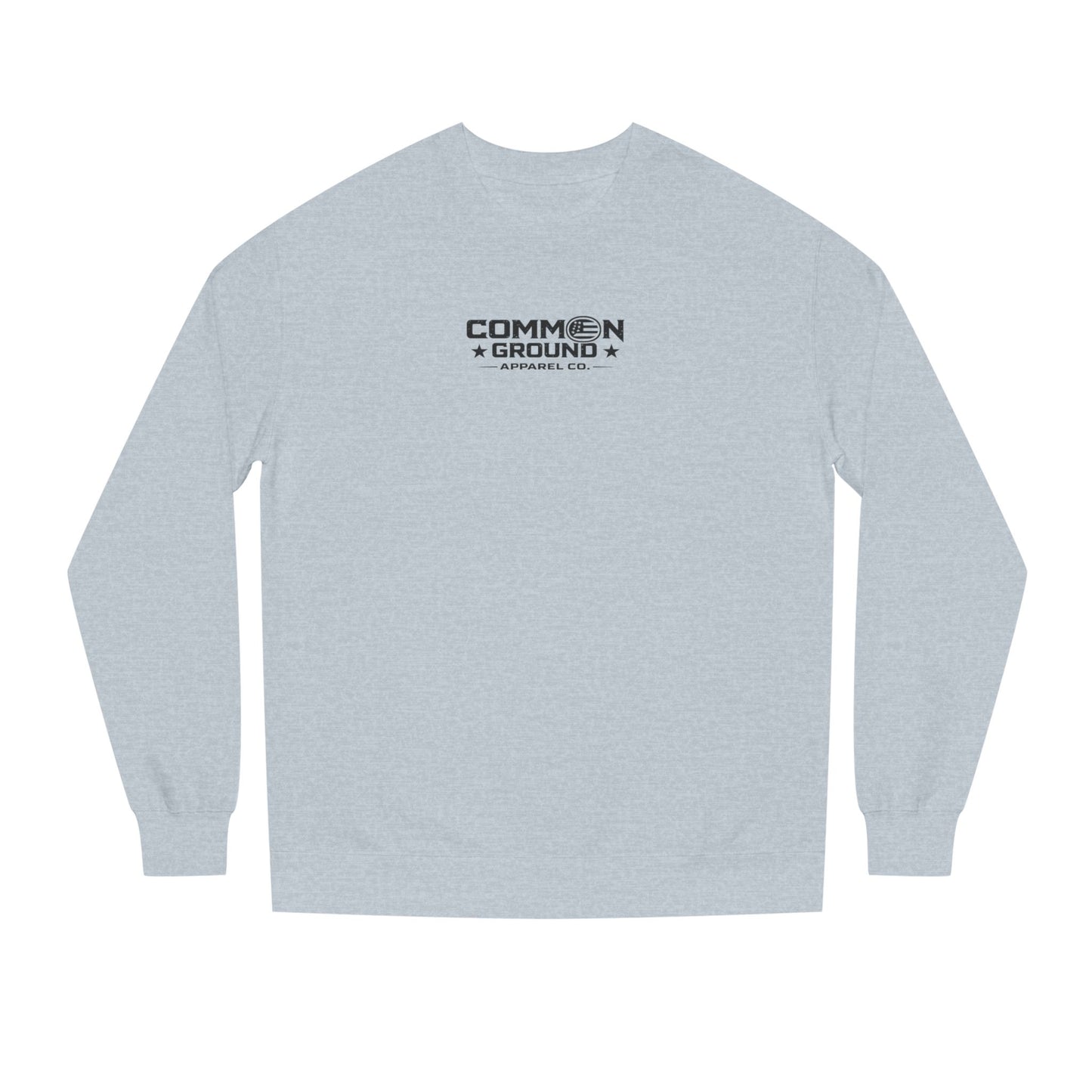 Common Ground Crewneck Sweatshirt — Minimal Logo Pullover