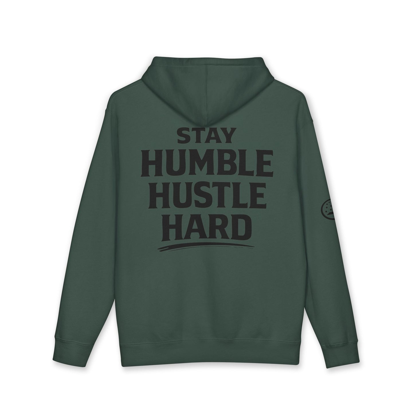 Stay Humble Hustle Hard Hoodie — Motivational Graphic Pullover