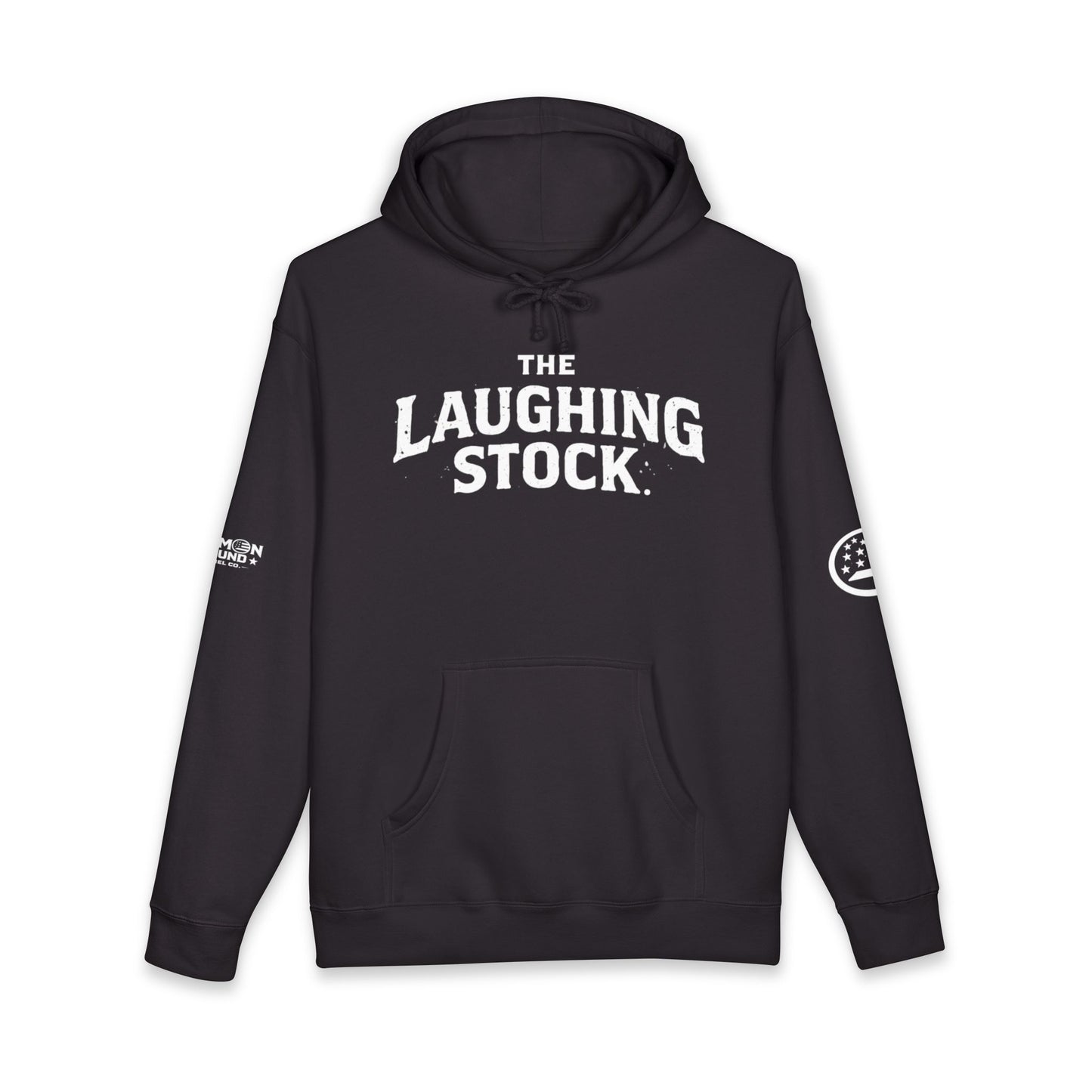 The Laughing Stock Hoodie — Retro Logo Pullover Sweatshirt