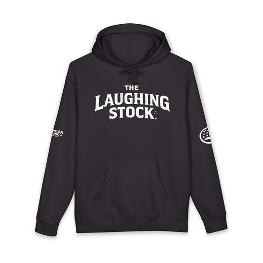 The Laughing Stock Hoodie — Retro Logo Pullover Sweatshirt