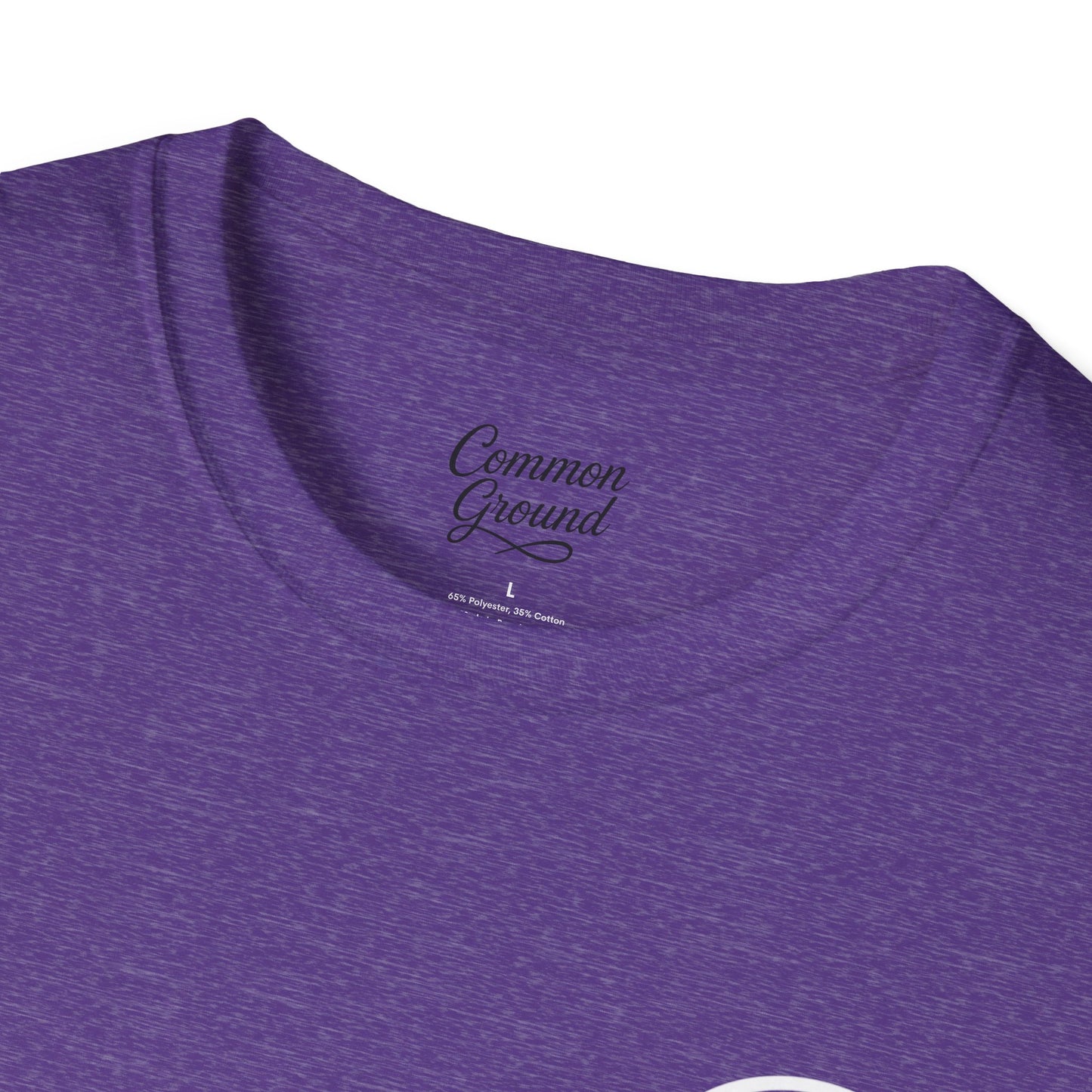 Grace Under Pressure T-Shirt — Minimal American Flag Chest Logo
