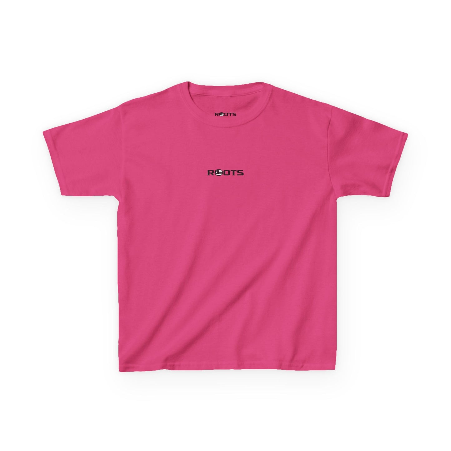 Kids 'ROOTS' Minimalist White Tee — Youth Graphic T‑Shirt