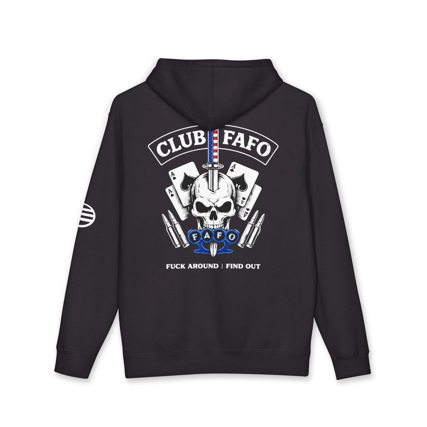 Club FAFO Skull Hoodie — "Fuck Around Find Out" Tactical Pullover