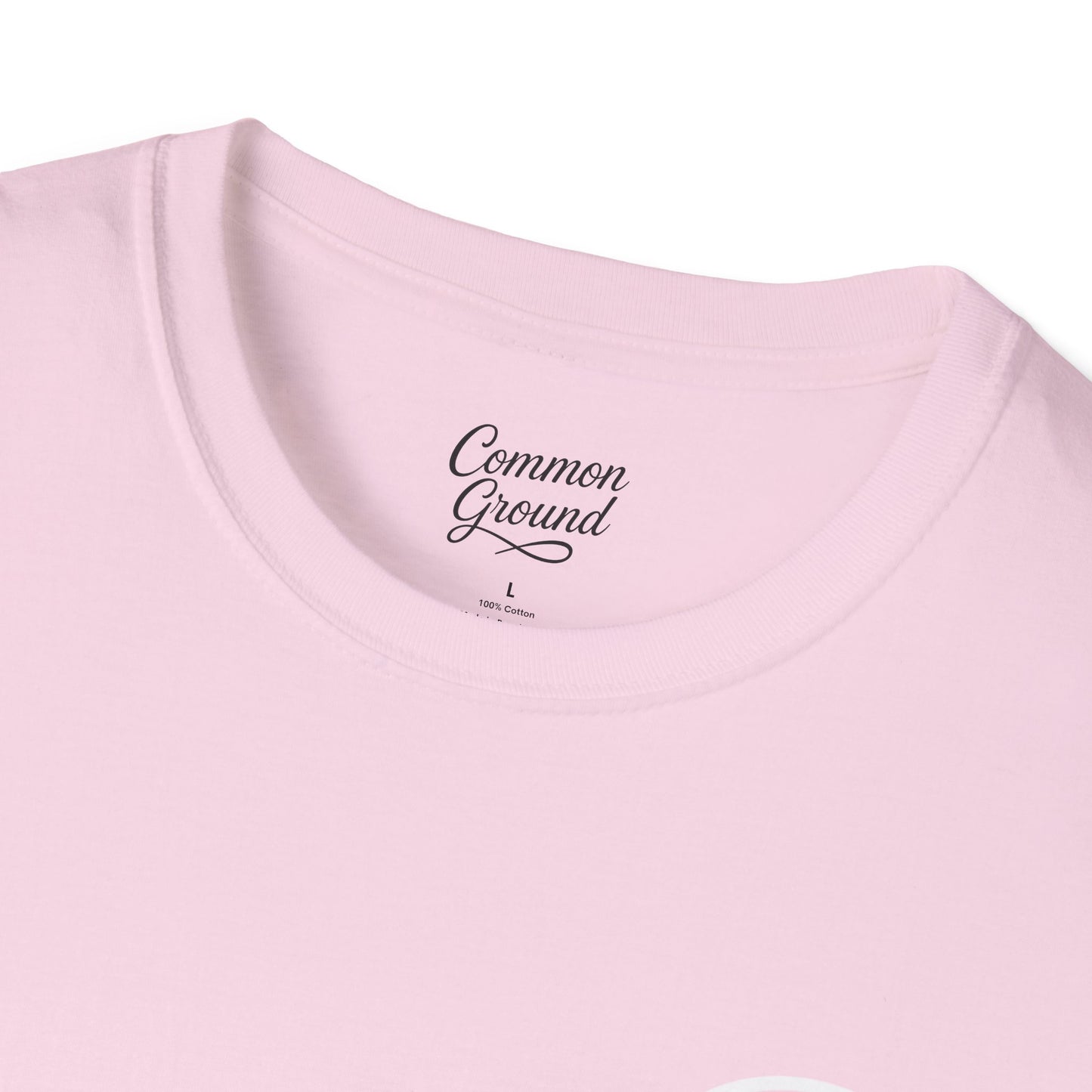 Grace Under Pressure T-Shirt — Minimal American Flag Chest Logo