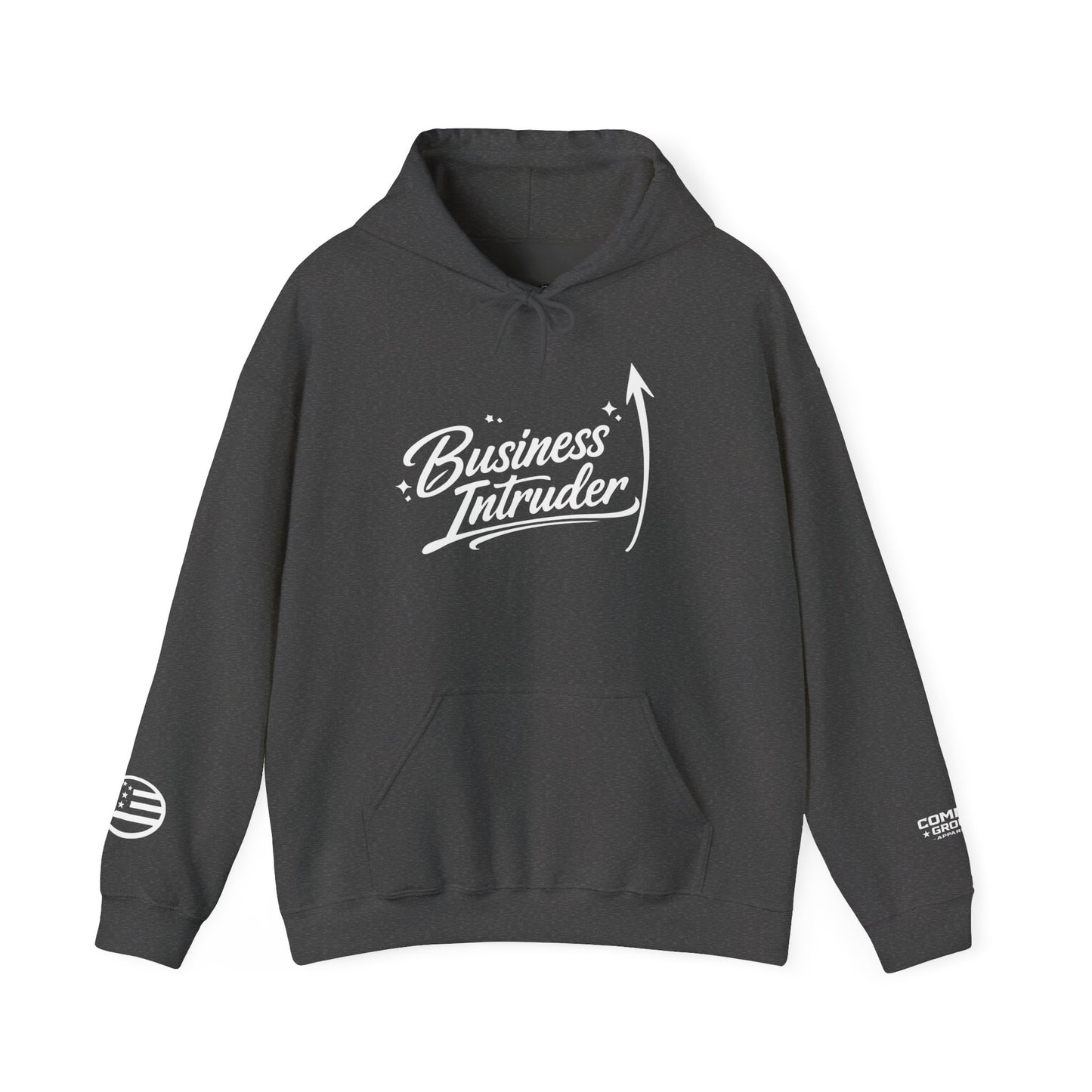 Business Intruder Hoodie — Motivational Entrepreneur Graphic Pullover