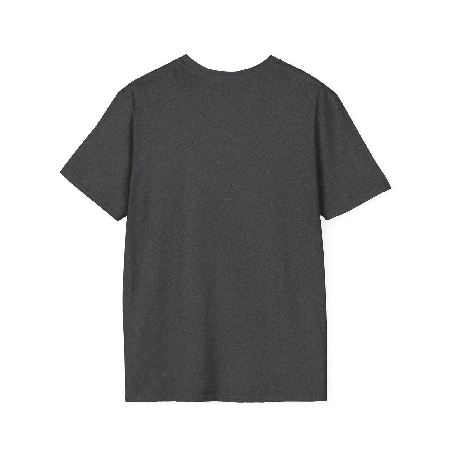 Graphic T-Shirt — Small Yellow Circular Logo Chest Print
