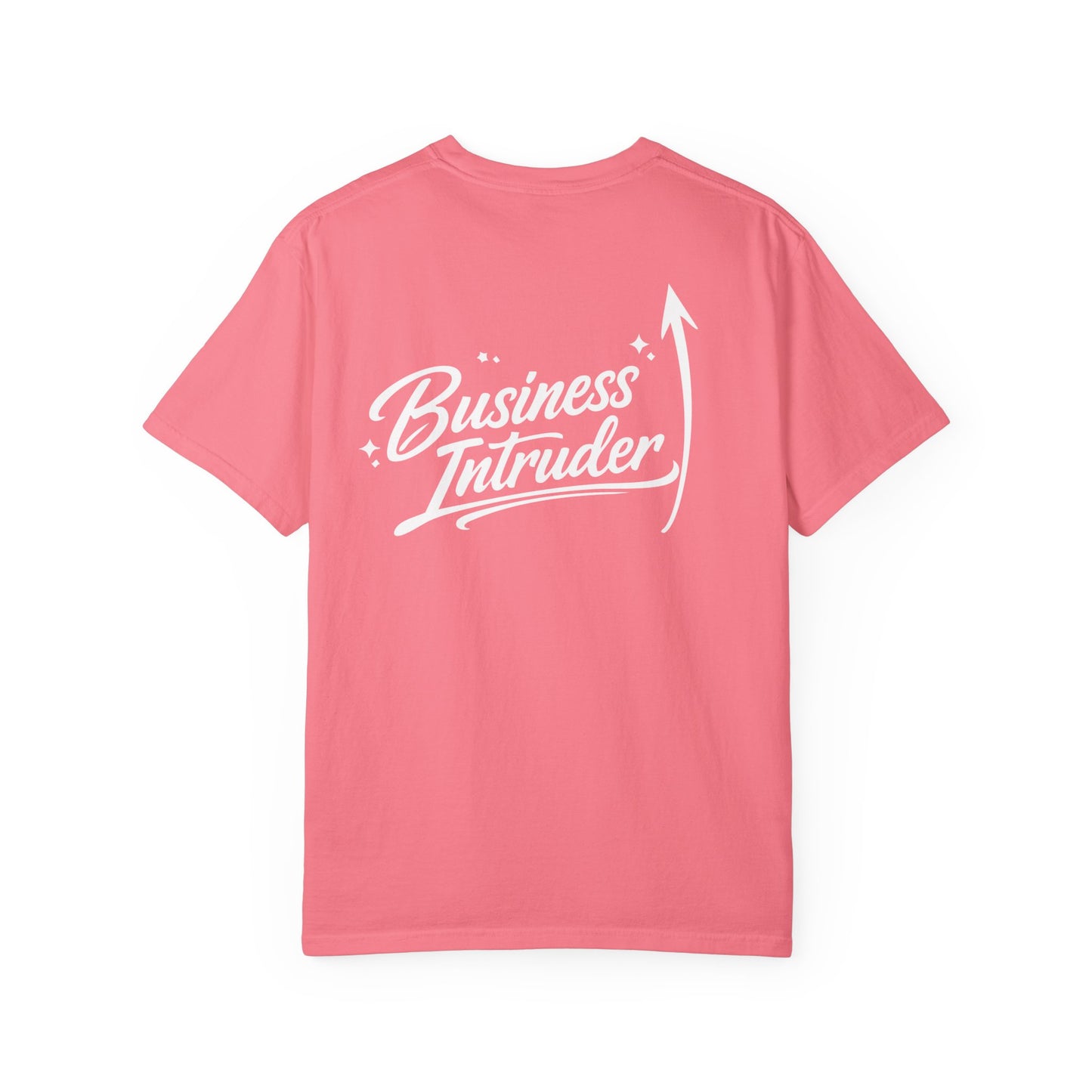 Business Intruder T-Shirt — Retro Script Logo Tee