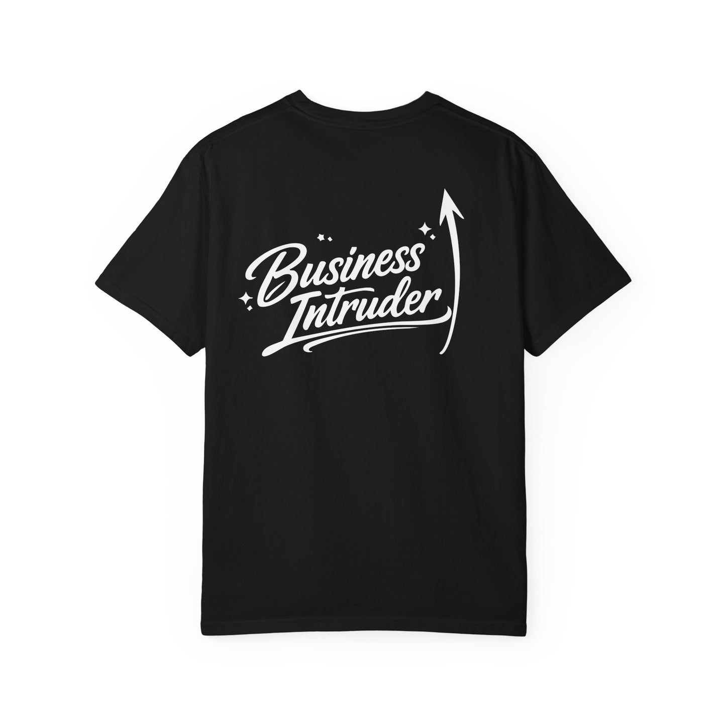 Business Intruder T-Shirt — Retro Script Logo Tee