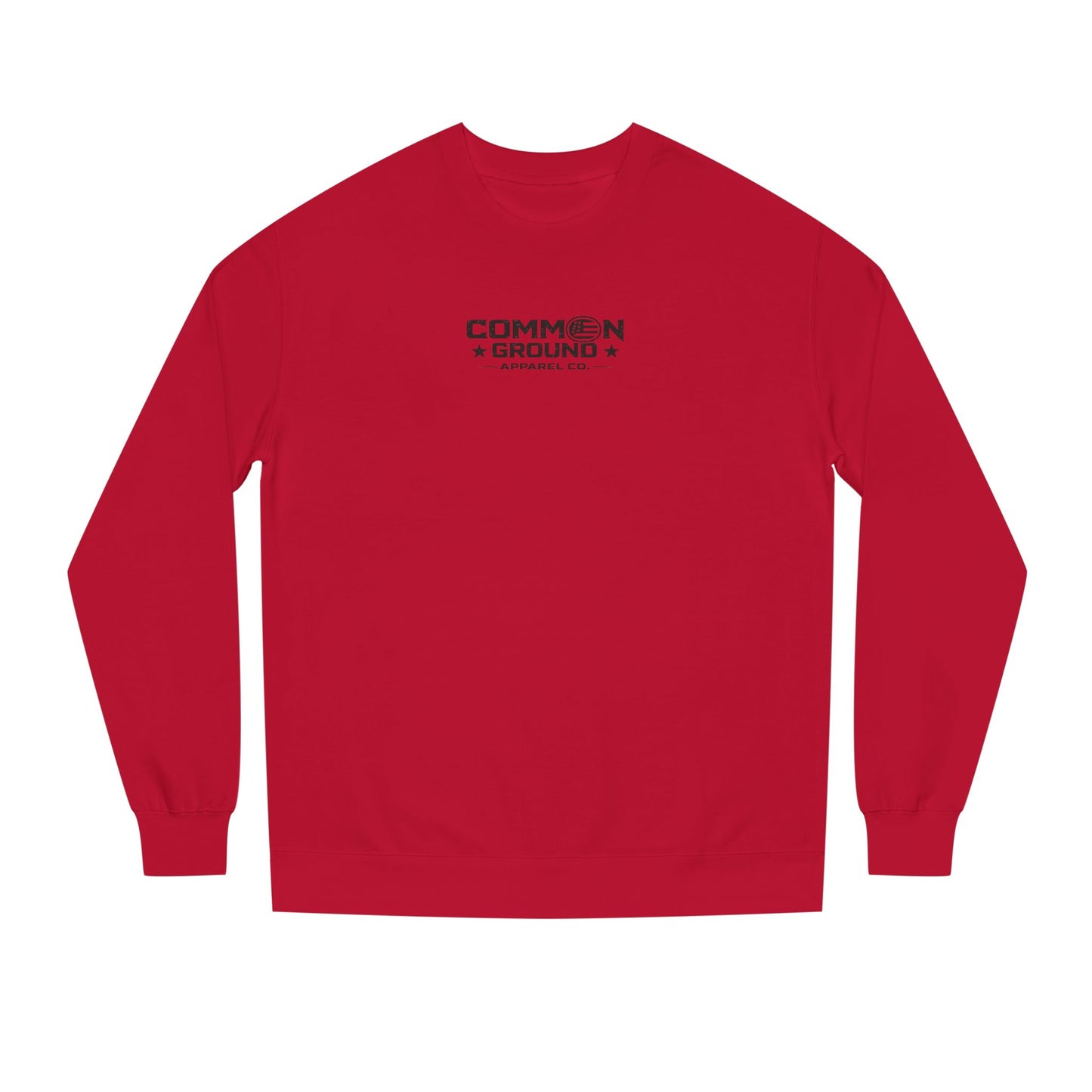 Common Ground Crewneck Sweatshirt — Minimal Logo Pullover