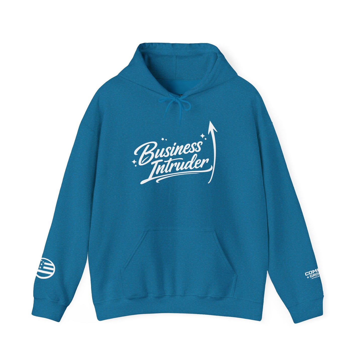 Business Intruder Hoodie — Motivational Entrepreneur Graphic Pullover
