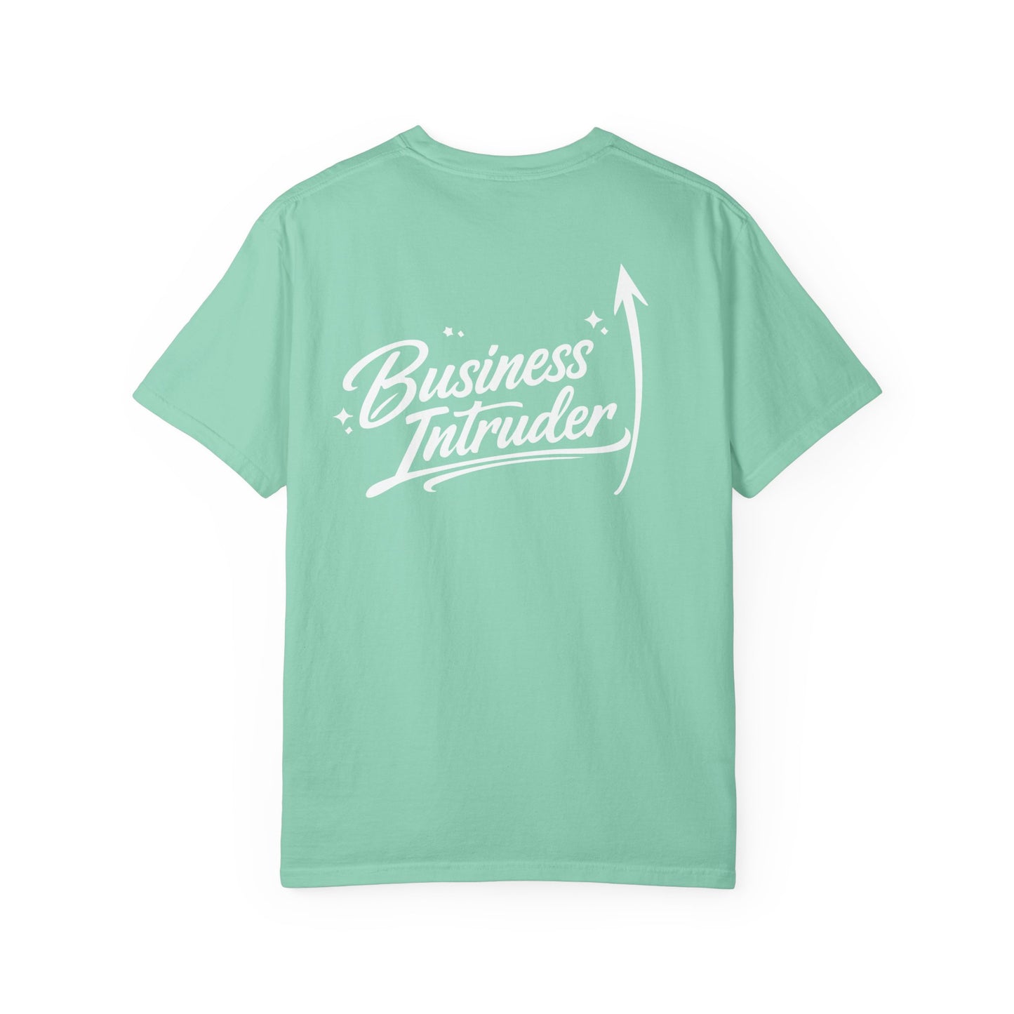Business Intruder T-Shirt — Retro Script Logo Tee