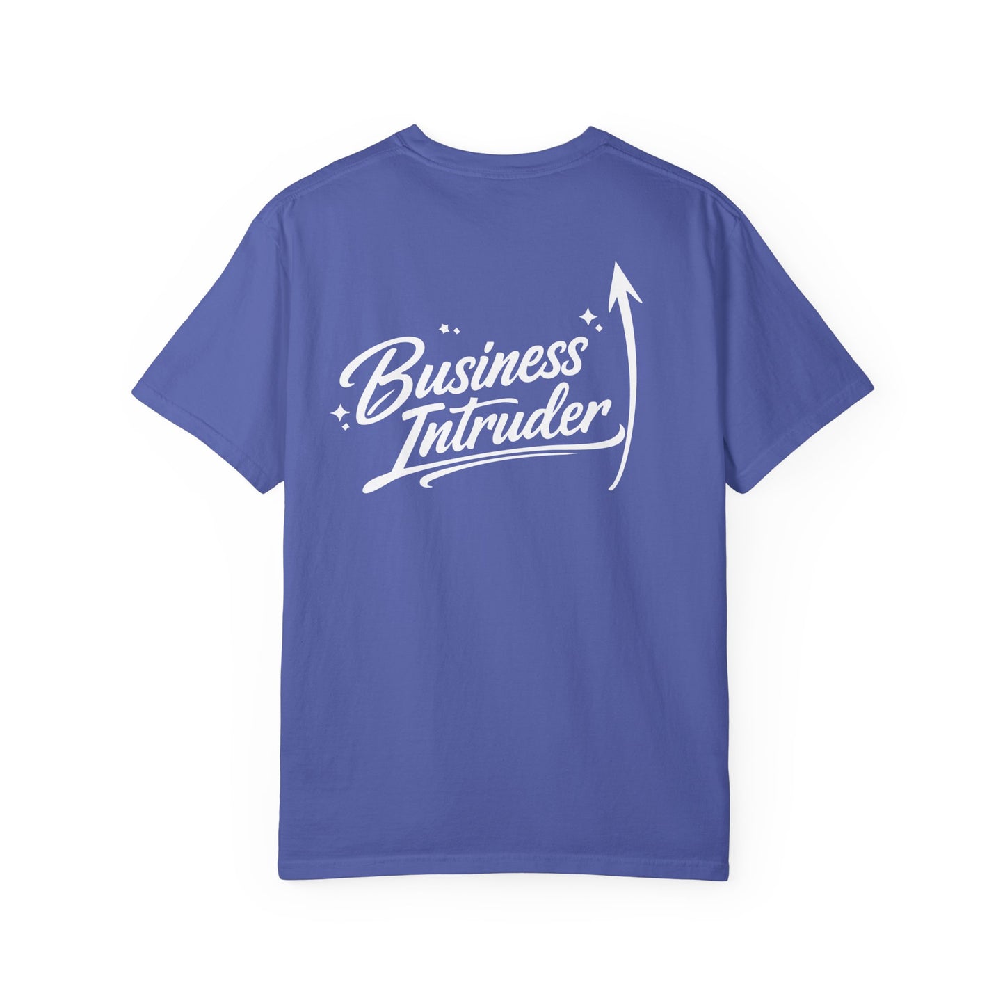 Business Intruder T-Shirt — Retro Script Logo Tee